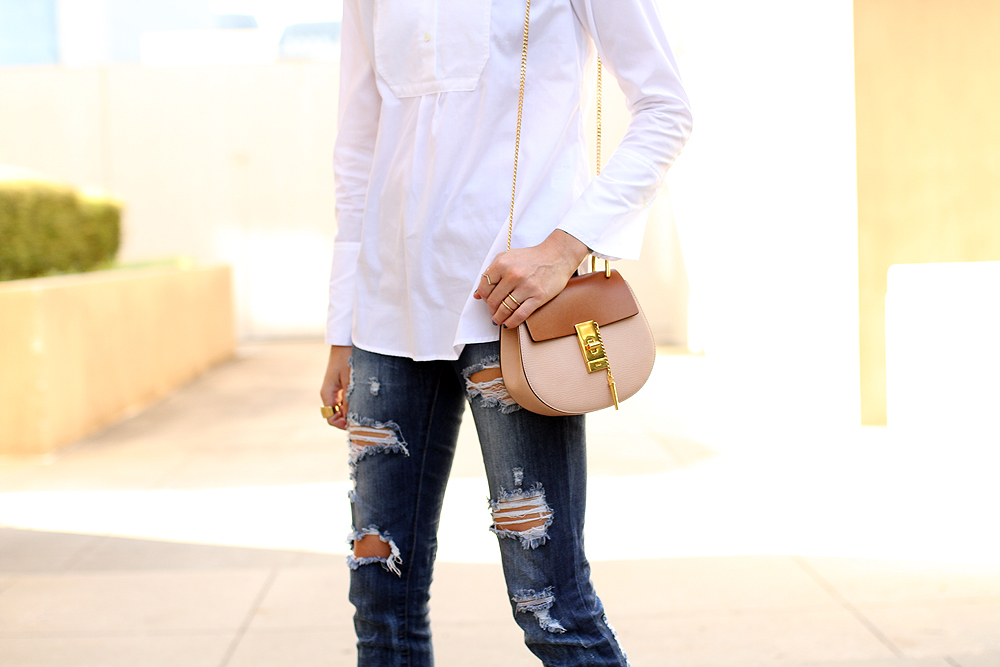 fashion-jackson-white-button-up-shirt-ripped-skinny-jeans-chloe-drew-handbag
