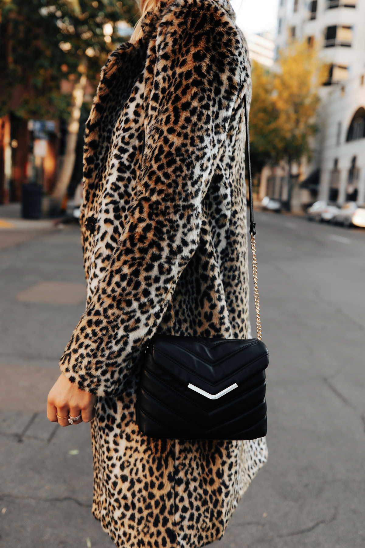 Faux fur hotsell leopard coat