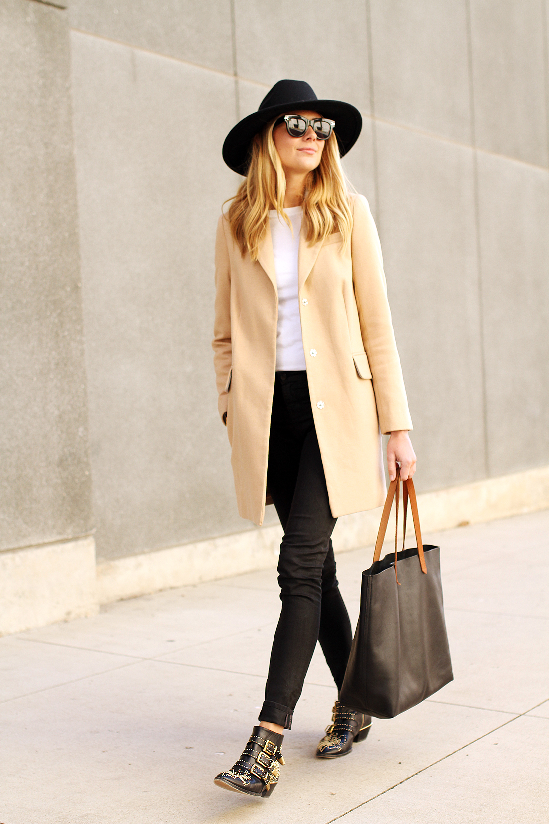 fashion-jackson-asos-camel-coat-black-hat-madewell-transport-tote-chloe-susanna-booties