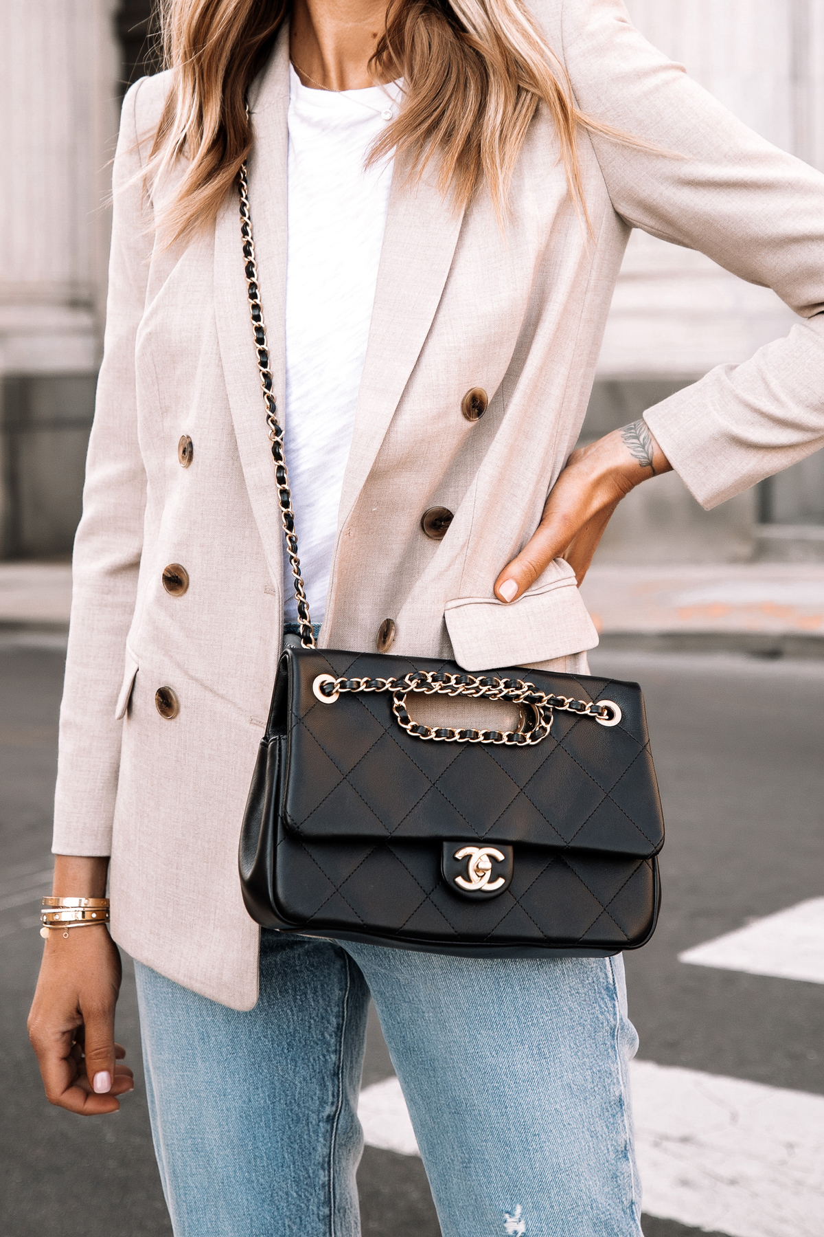 Beige casual clearance blazer