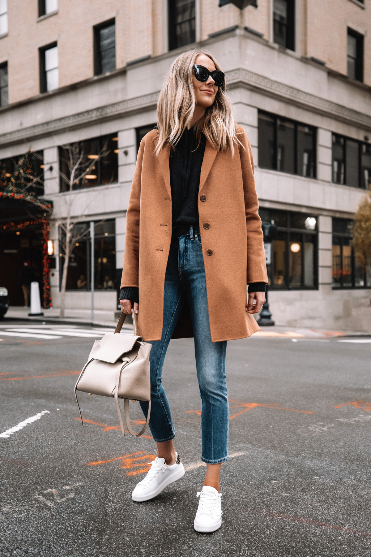 Camel Coat, but Keep it Casual - Fashion Jackson