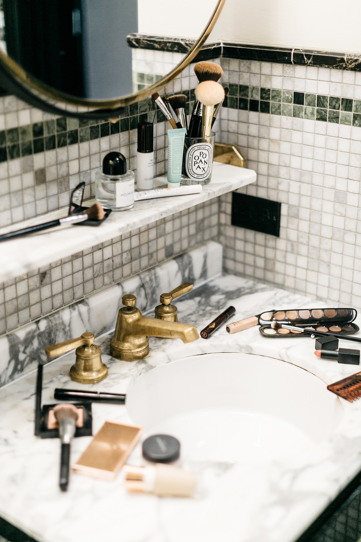 Beauty, Makeup, Skincare, Viceroy Central Park Hotel, Marble Bathroom