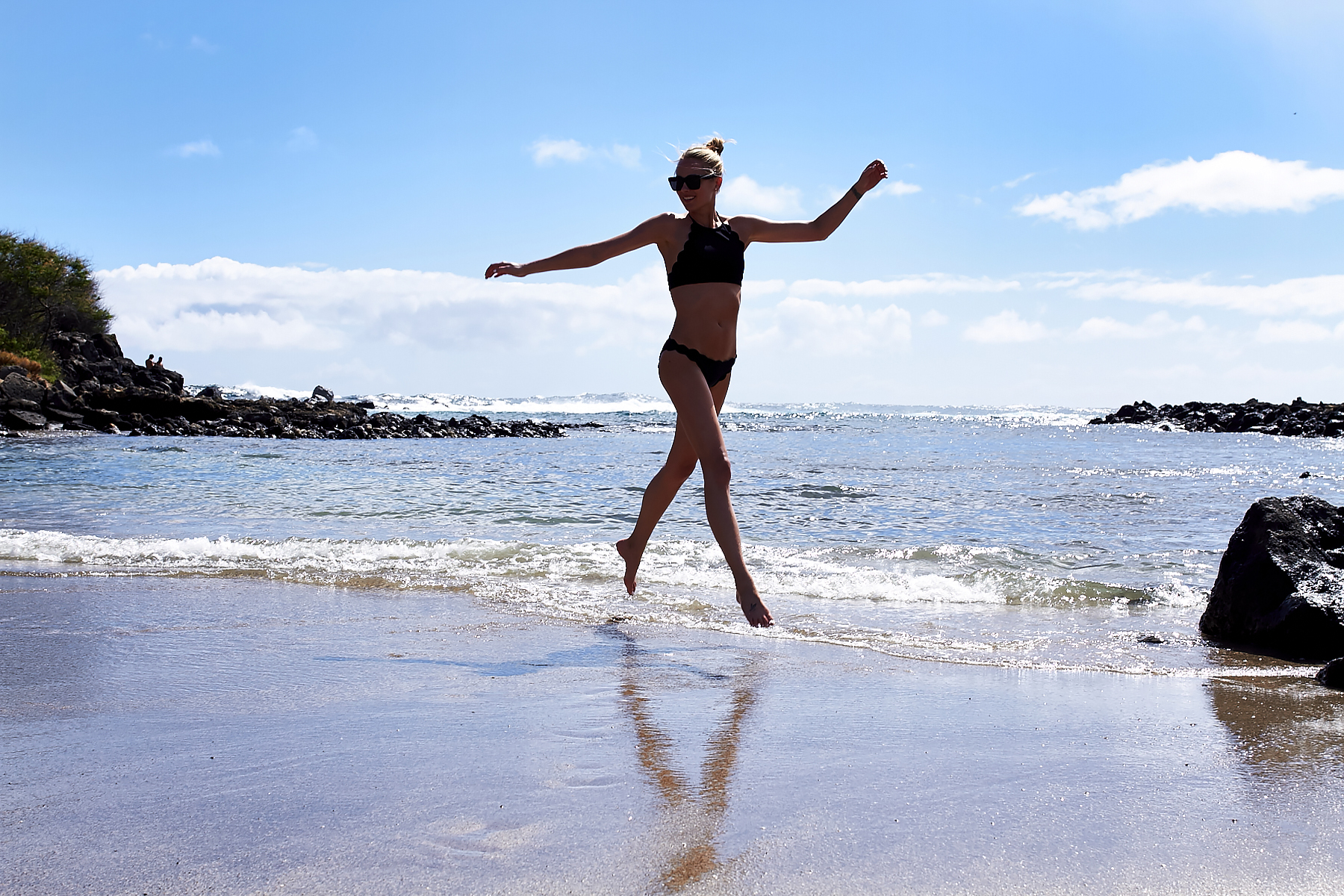 Marysia Swim Mott Bikini Top, Makapu'u Tide Pools, Hawaii, Oahu