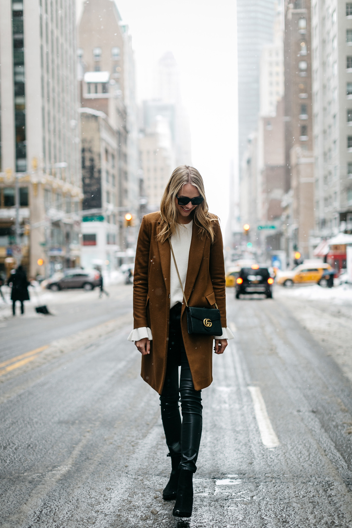 The Classic Winter Outfit From Everlane I Wore in NYC - Fashion Jackson