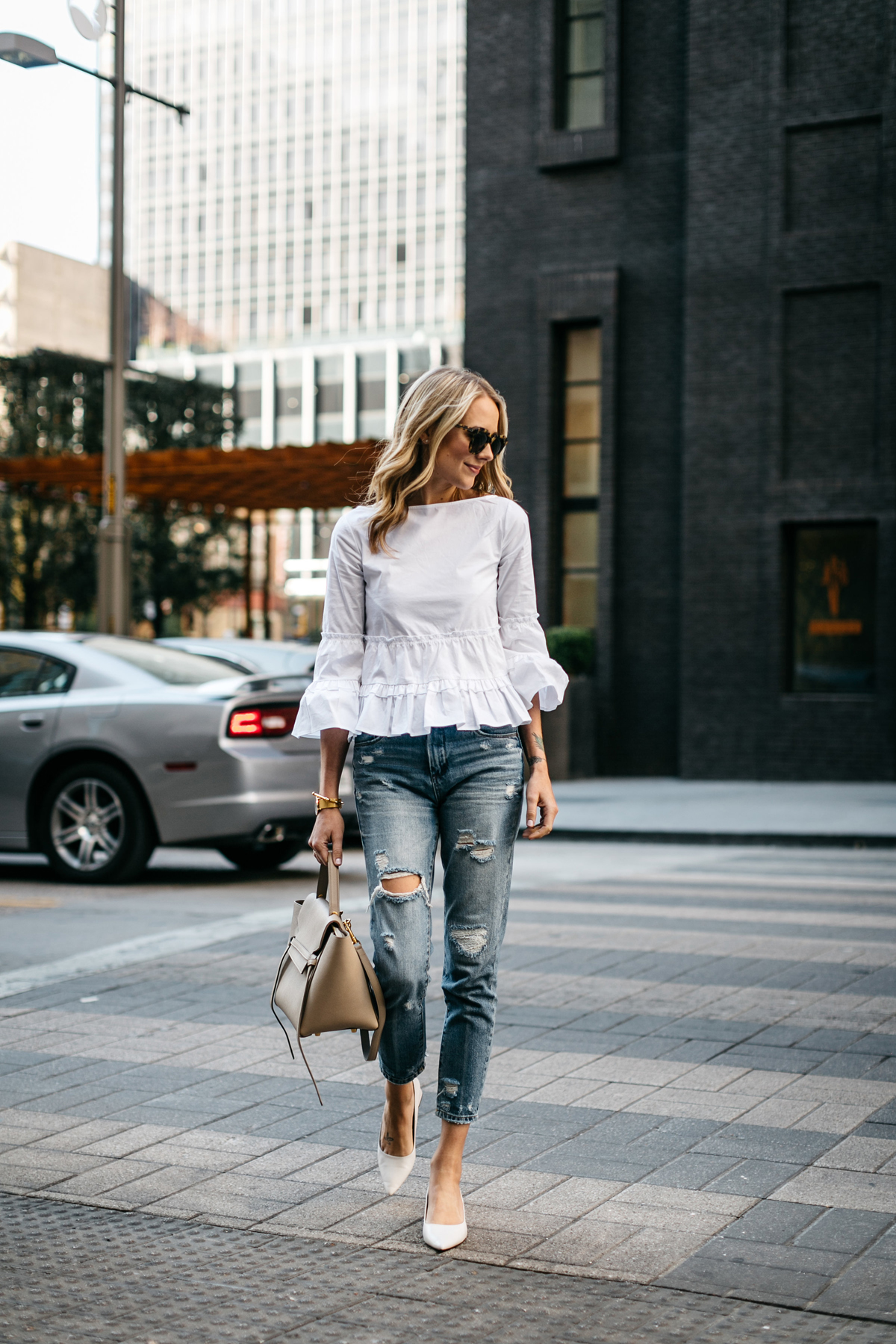 THE PERFECT RUFFLE TOP FOR SPRING - Fashion Jackson