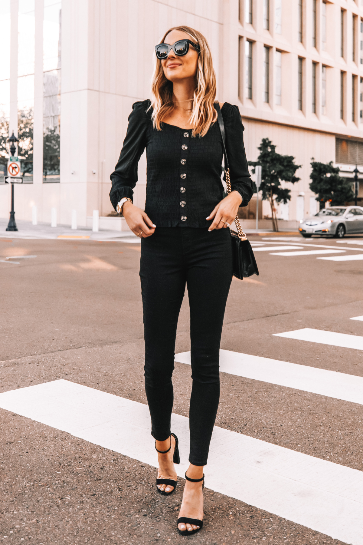 All black jean clearance outfit