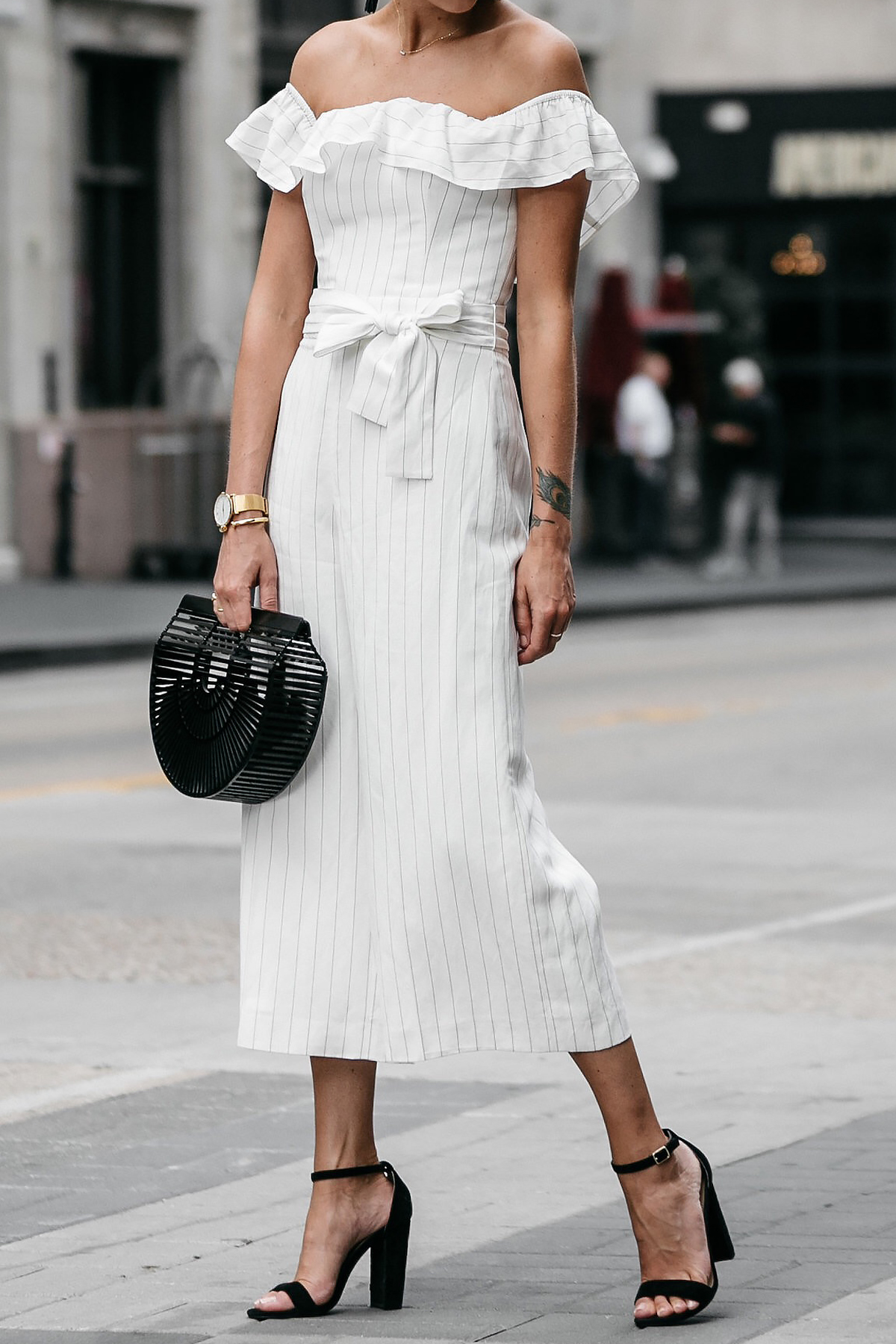 White jumpsuit cheap club monaco