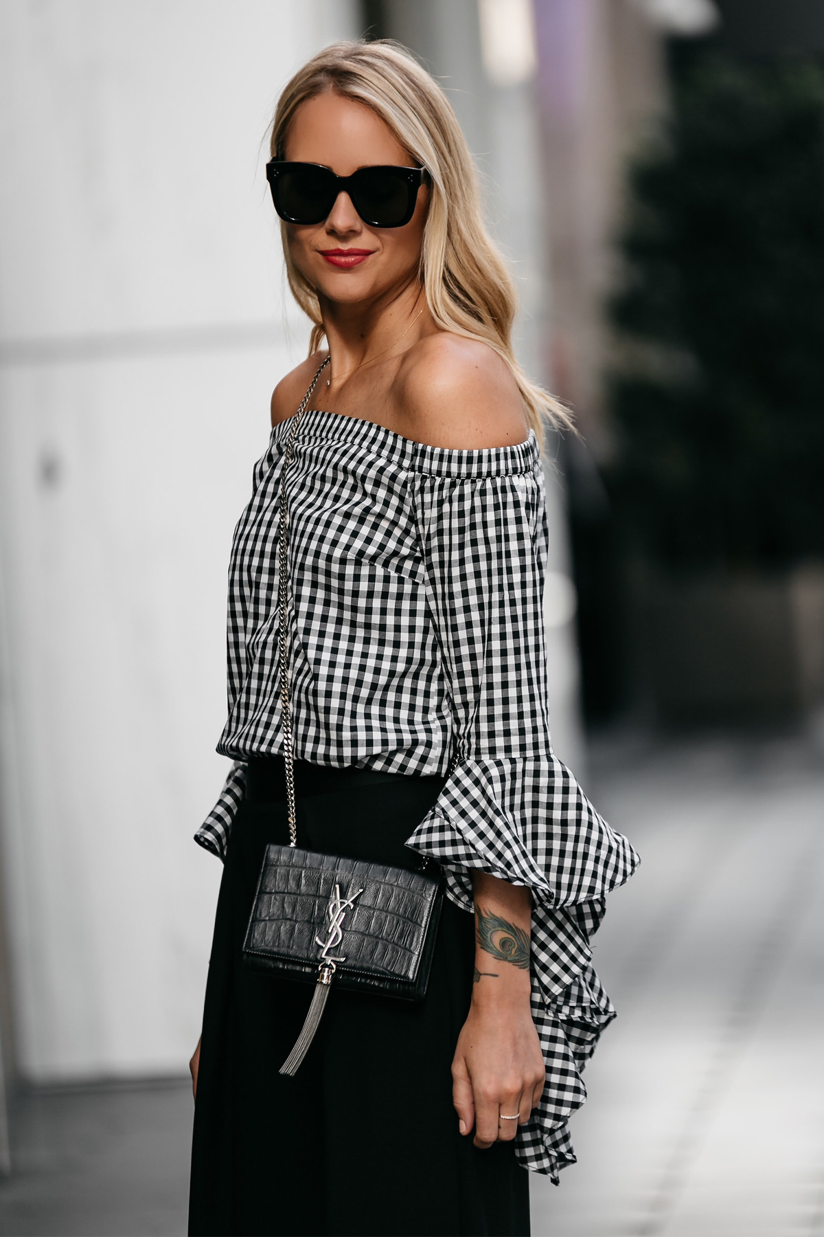 A STYLISH WAY TO WEAR A GINGHAM TOP Fashion Jackson