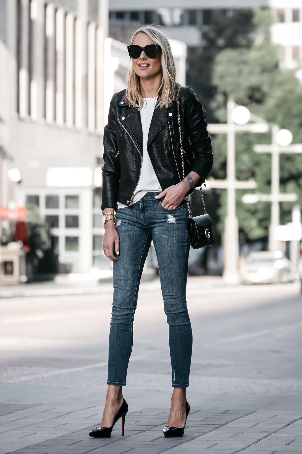 Leather Moto Jacket