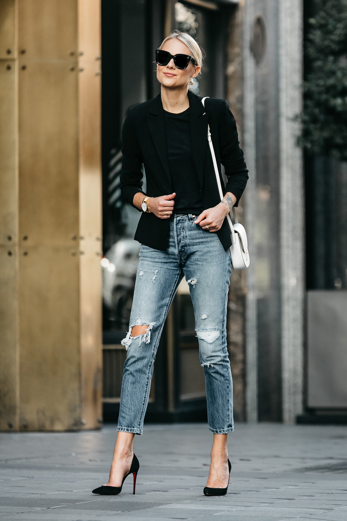 denim shirt with jeans outfit