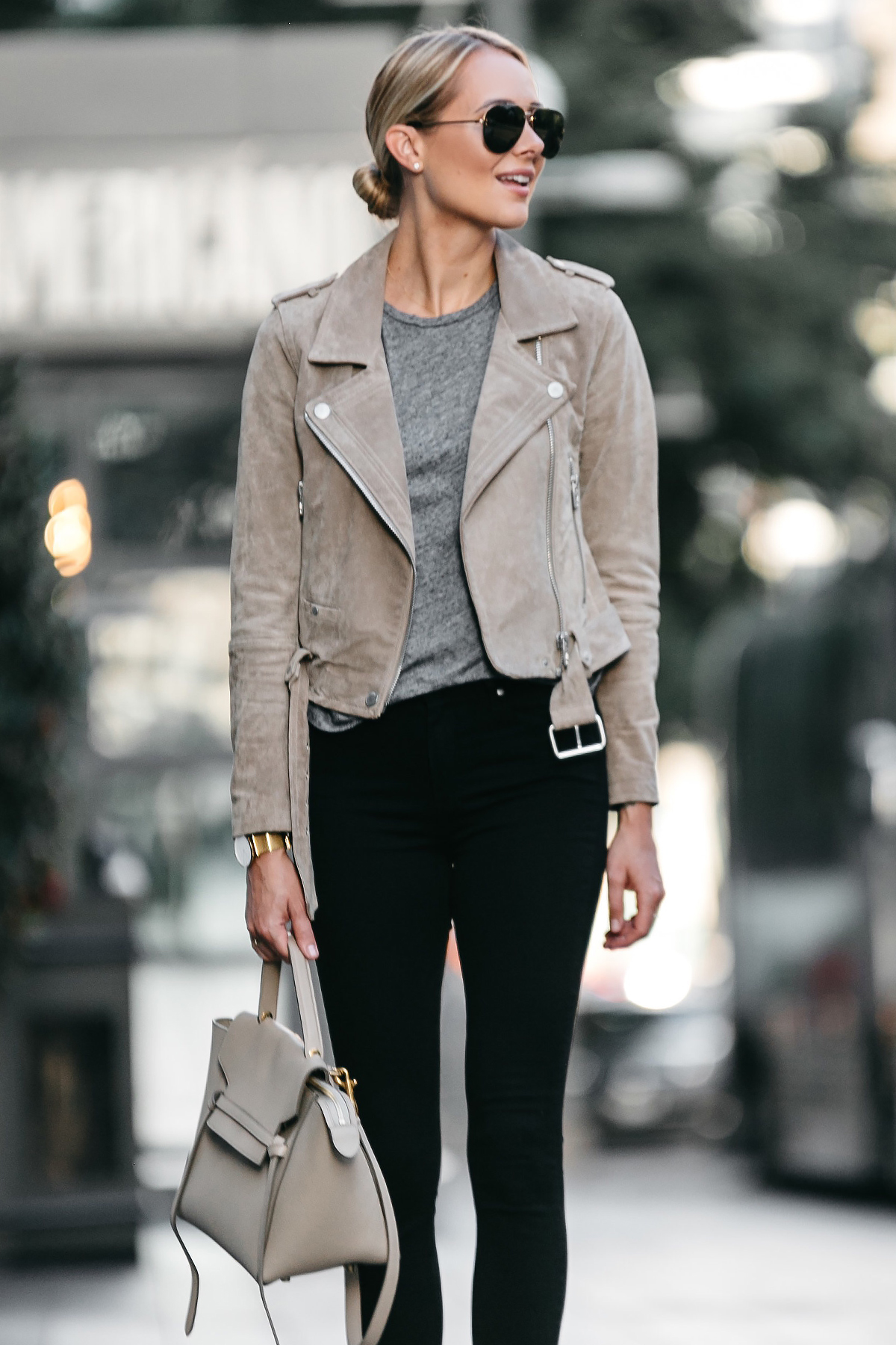 10 TAN SUEDE MOTO JACKETS TO WEAR THIS FALL - Fashion Jackson