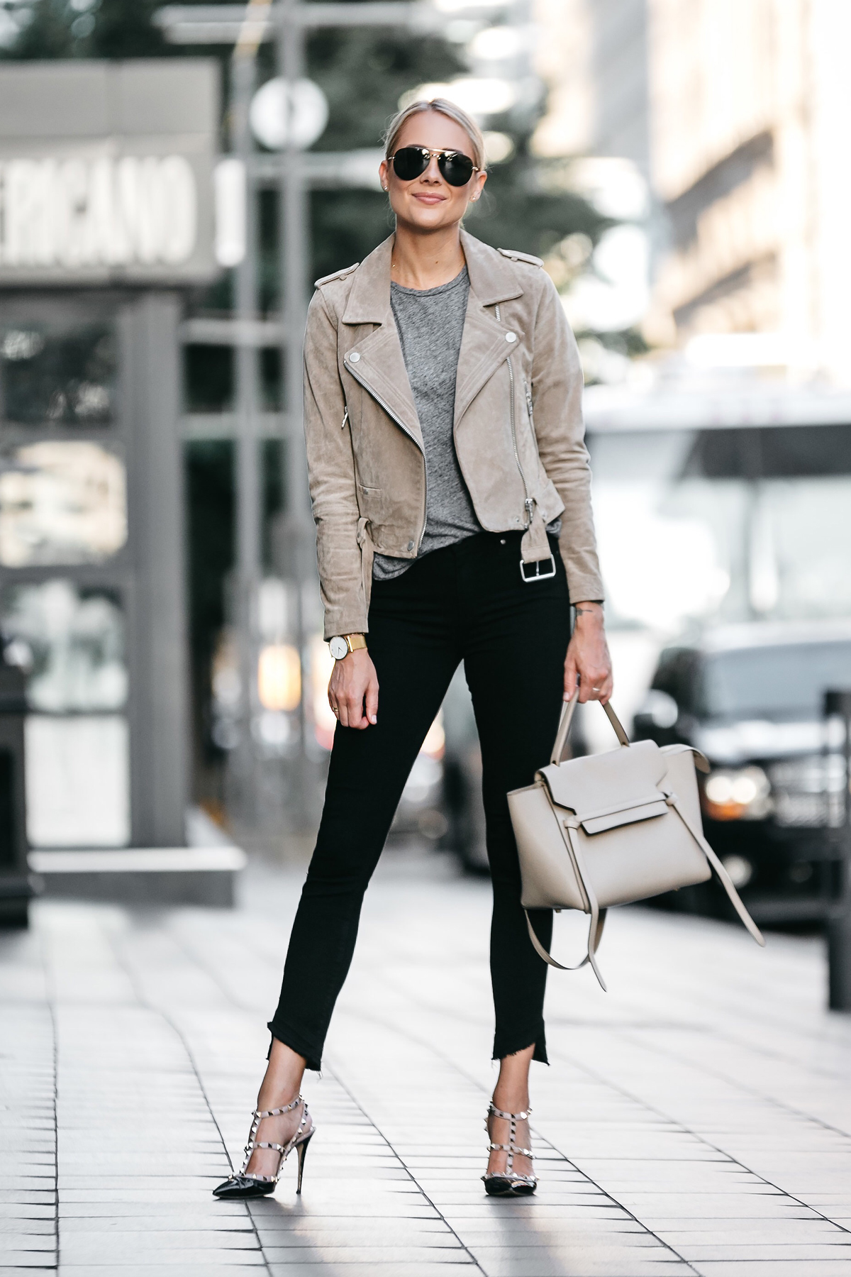 10 TAN SUEDE MOTO JACKETS TO WEAR THIS FALL - Fashion Jackson