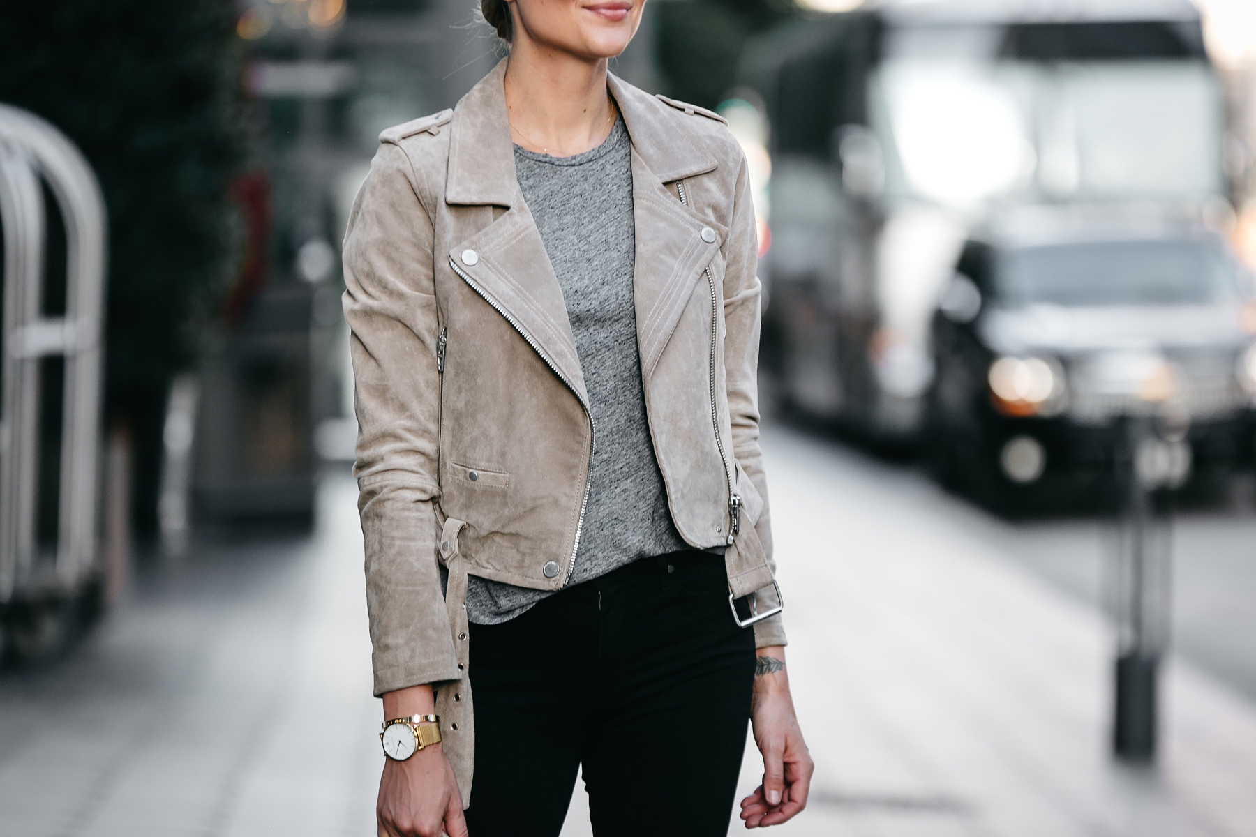 10 Ways to Wear the Blanknyc Suede Moto Jacket - Fashion Jackson