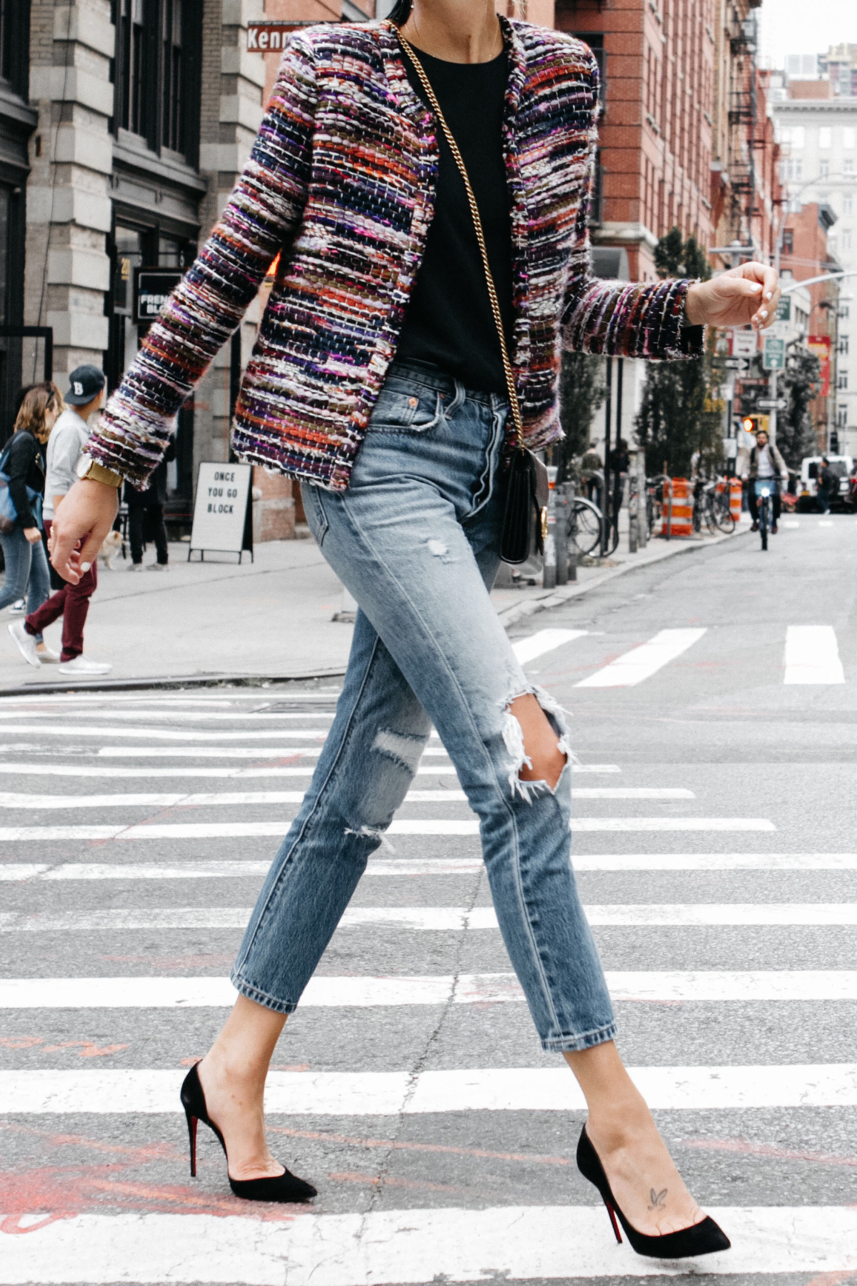 A STYLISH IVORY TWEED JACKET FOR FALL - Fashion Jackson