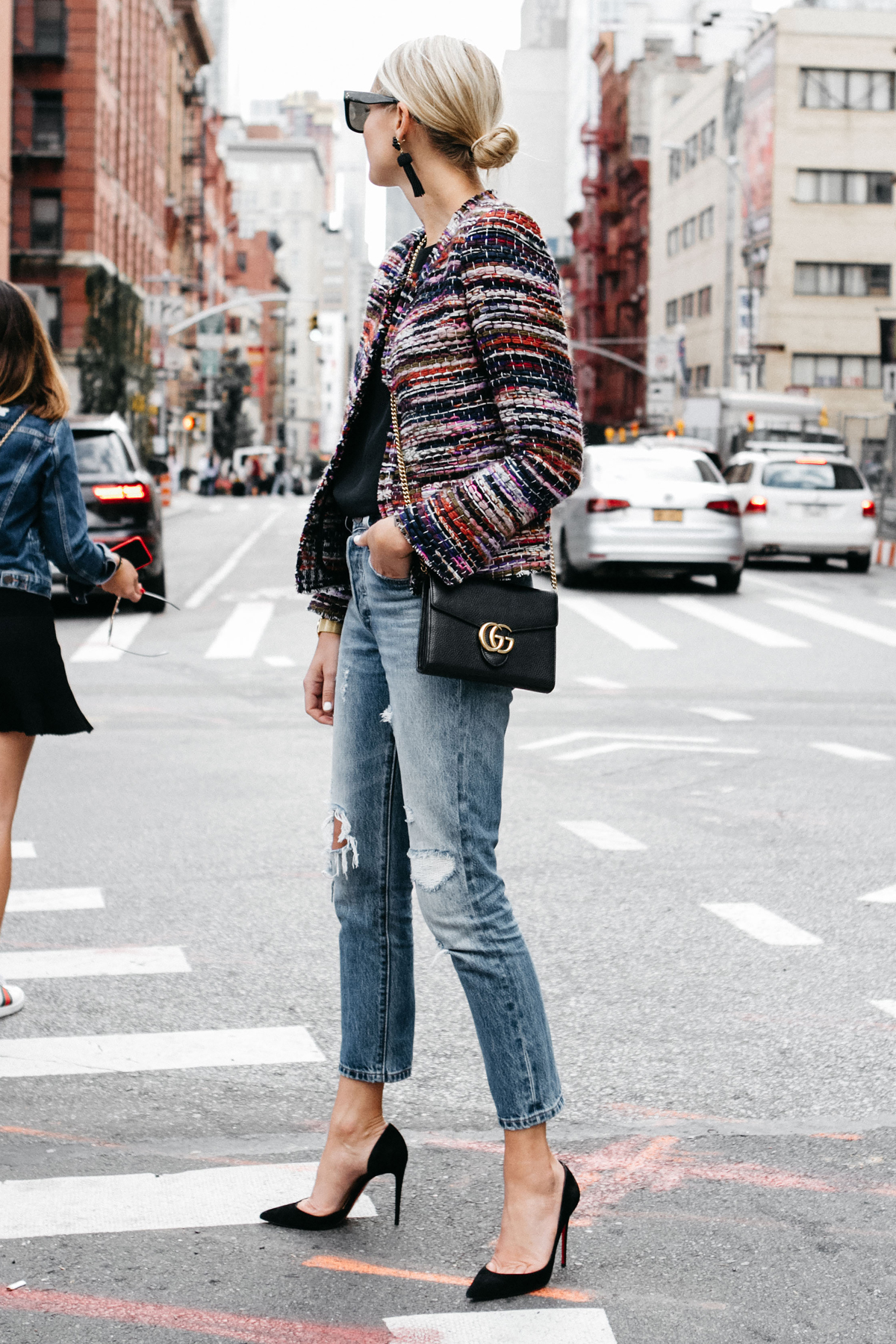 A STYLISH IVORY TWEED JACKET FOR FALL - Fashion Jackson