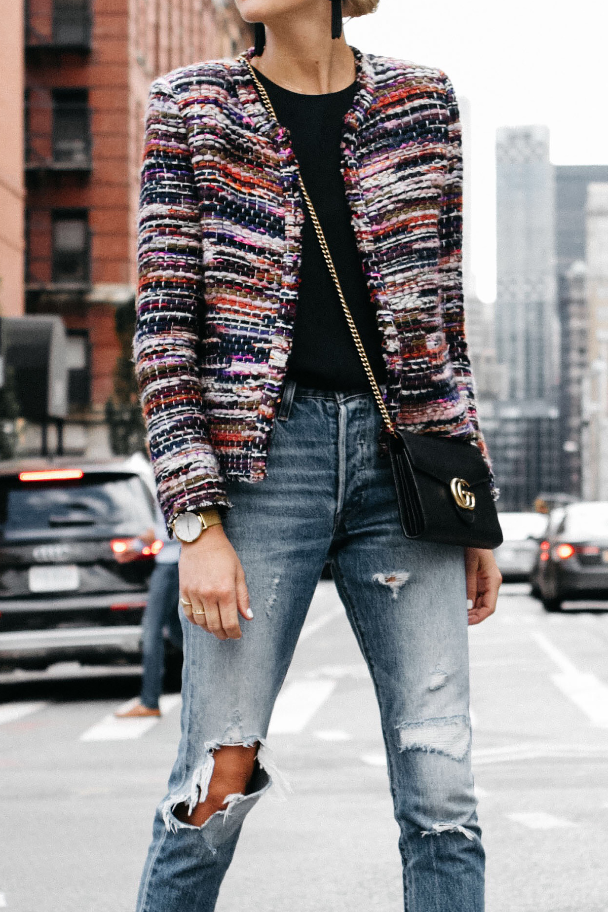 16 Tweed Jackets to Wear With Jeans This Fall