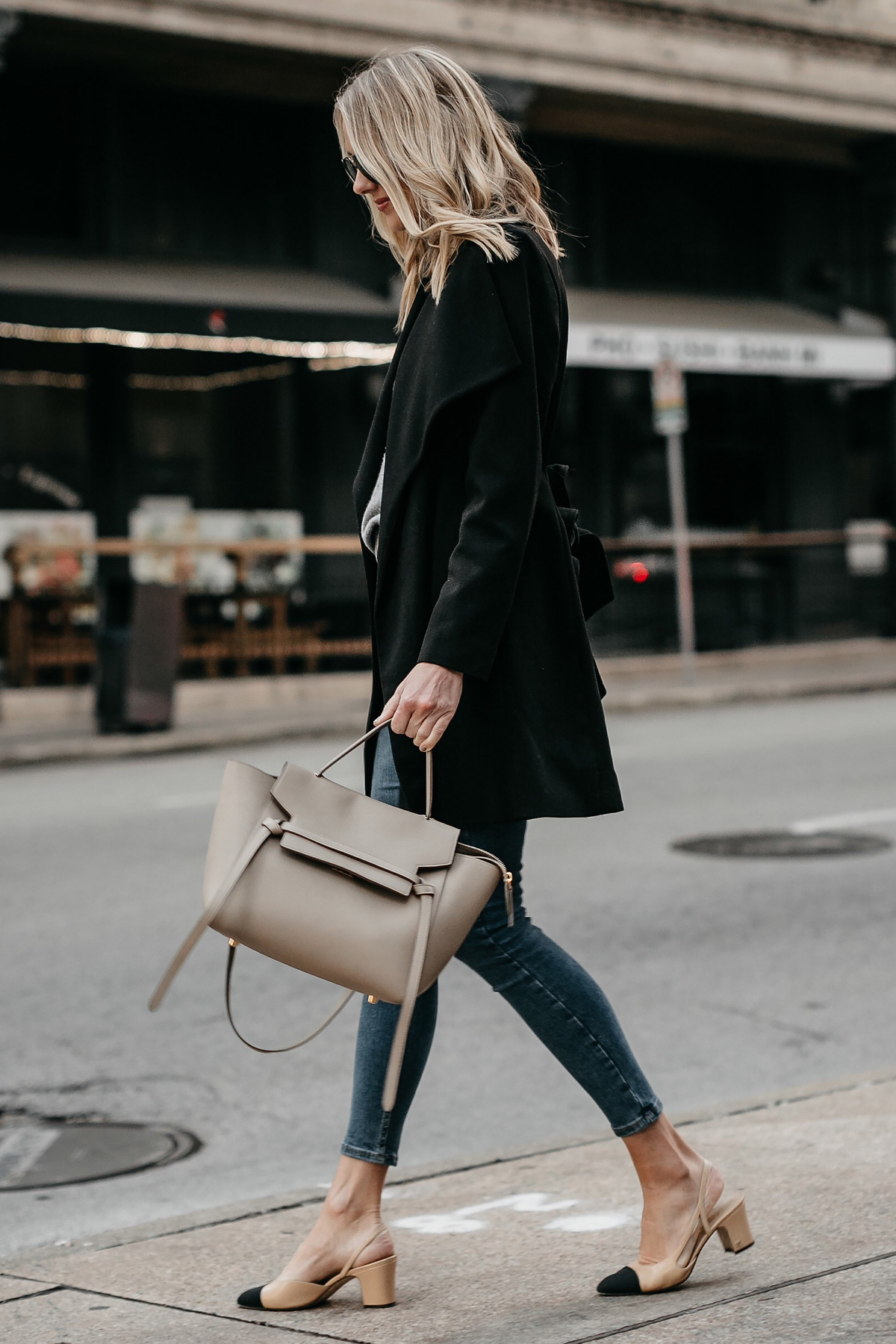 Black Wrap Coat