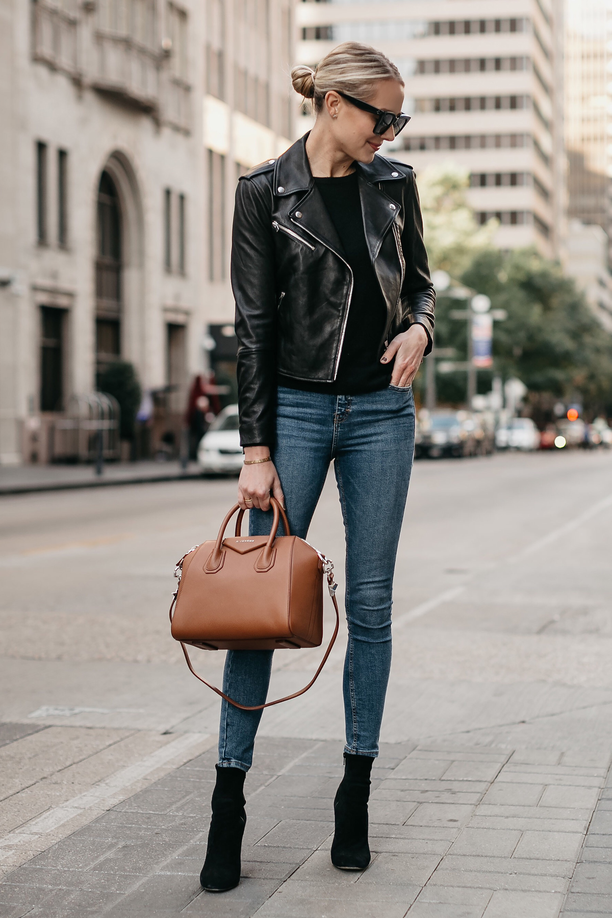 MY FAVORITE BLACK LEATHER JACKET | Fashion Jackson