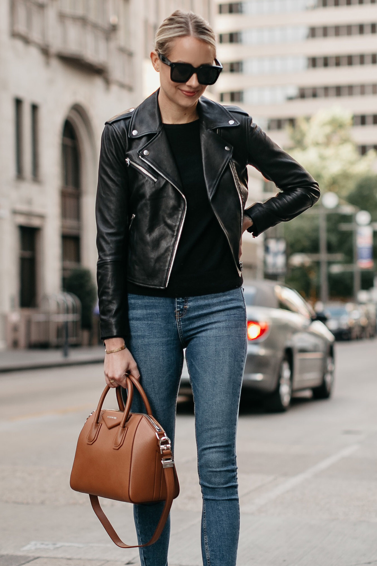 MY FAVORITE BLACK LEATHER JACKET | Fashion Jackson