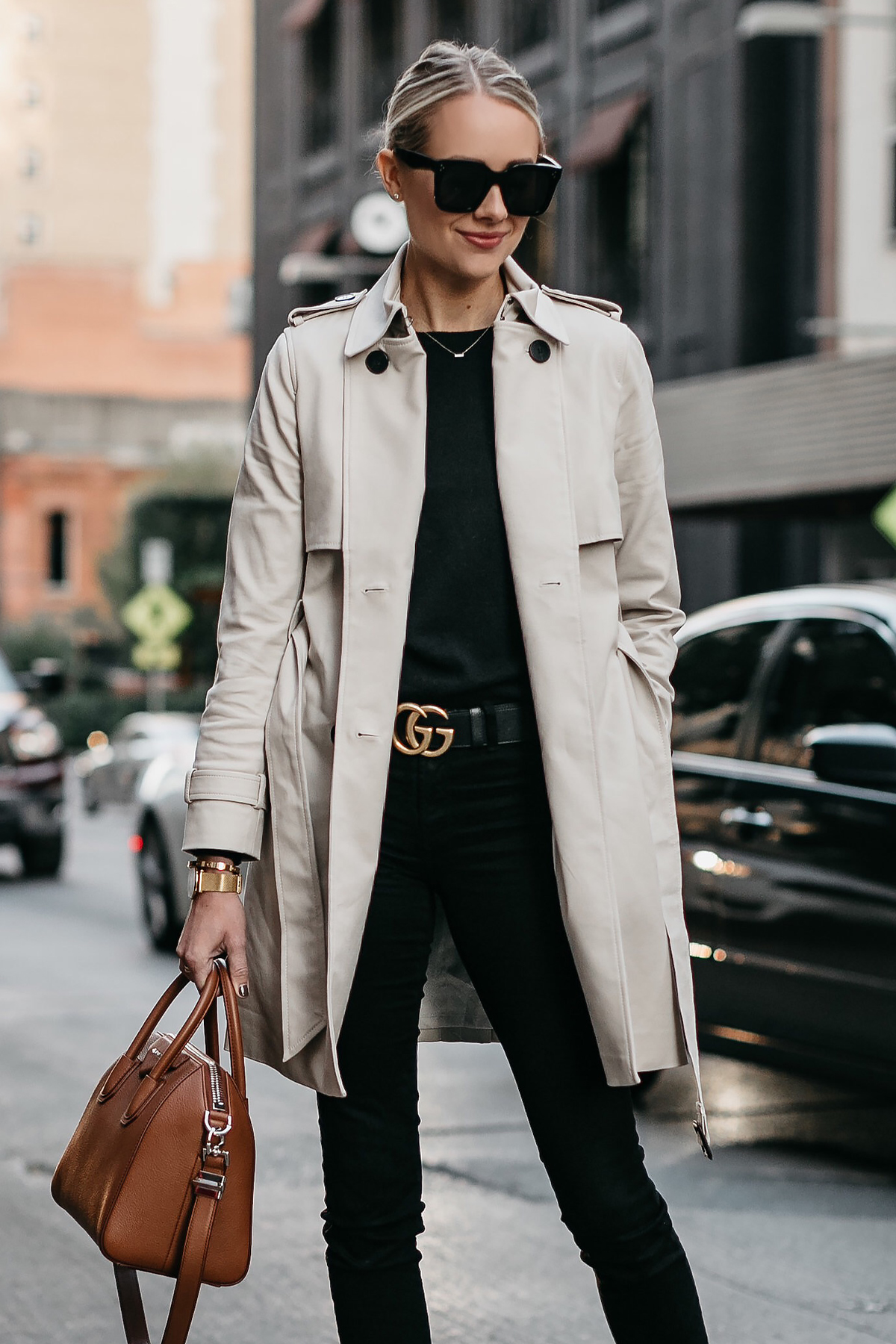 A Classic Trench Coat Outfit - Fashion Jackson