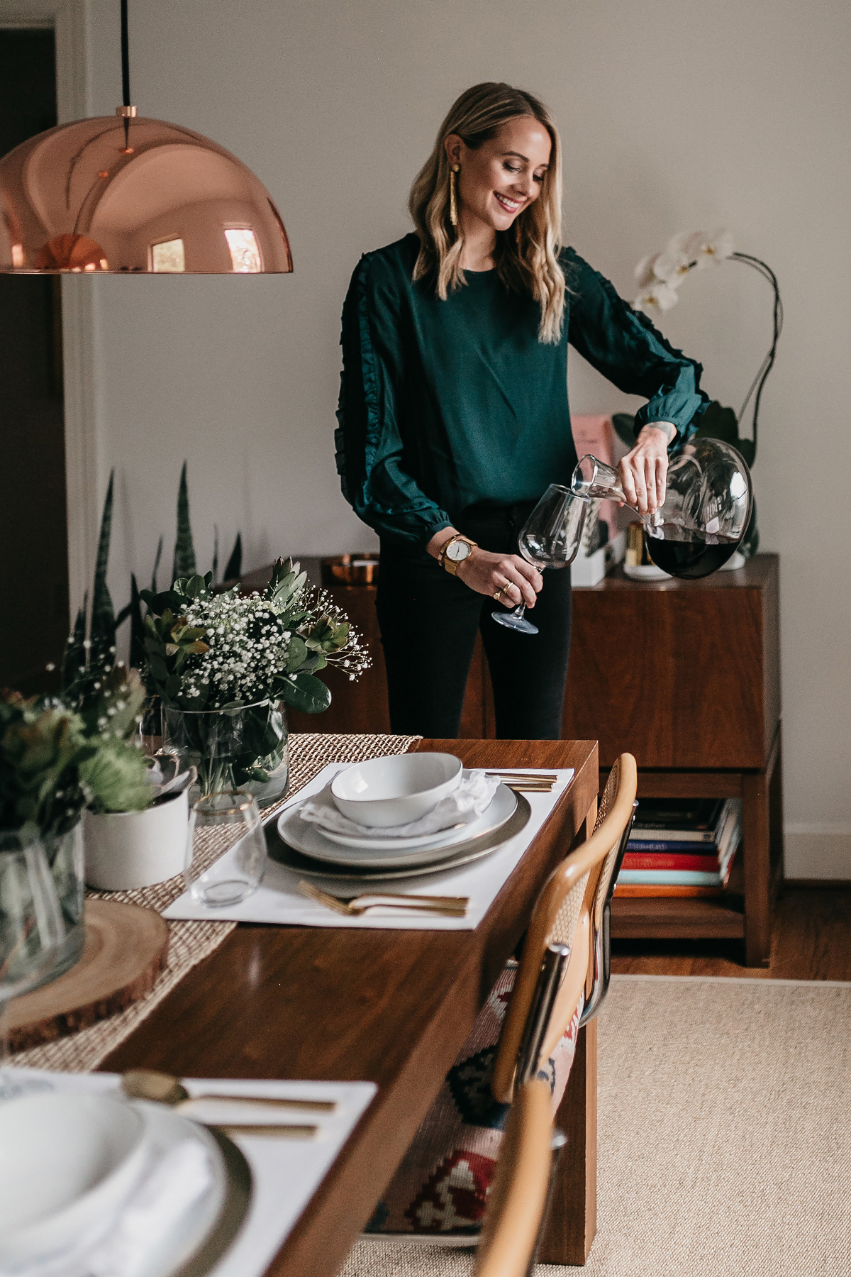 Mode Jackson Simple Thanksgiving Tablescape