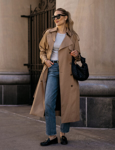 A Classic & Casual Trench Coat Outfit