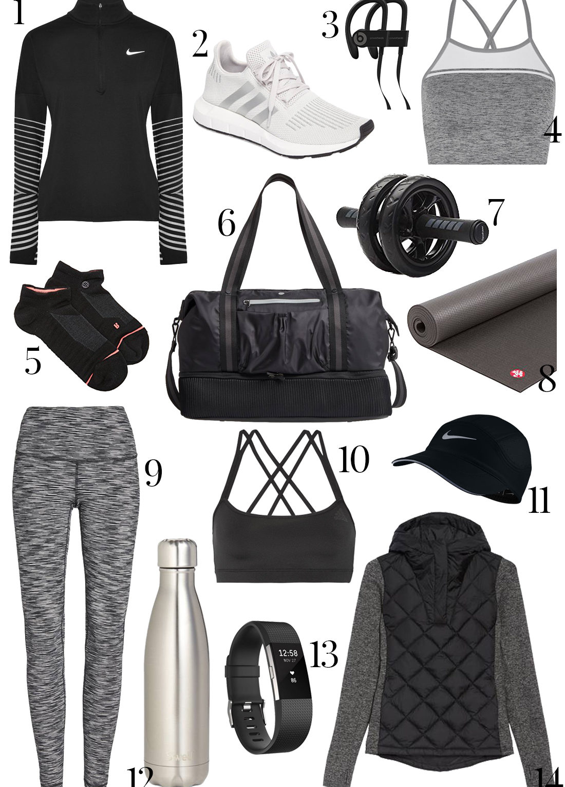 Holiday Gifts Fitness Gifts Activewear gifts