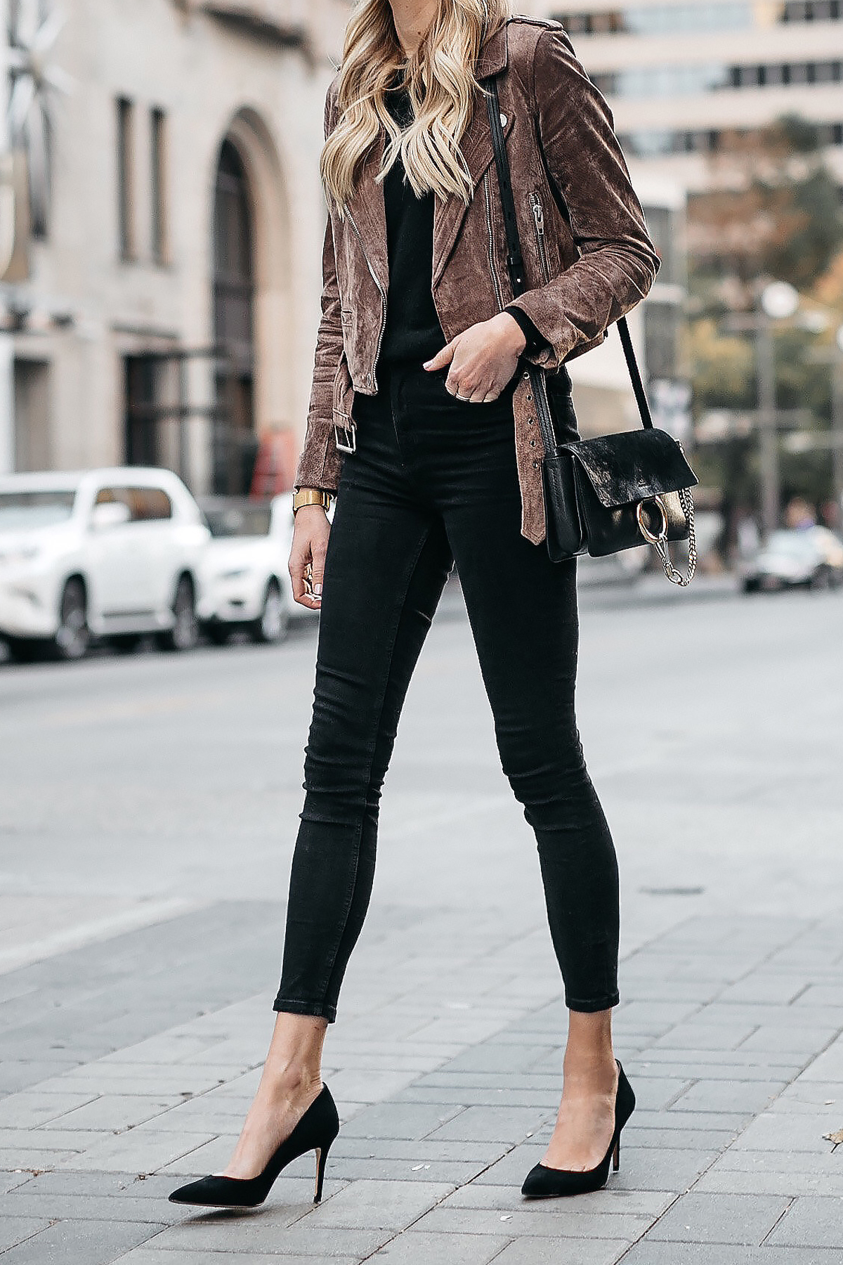 Fashion Jackson, Street Style, Black Sweater, Blanknyc Ms