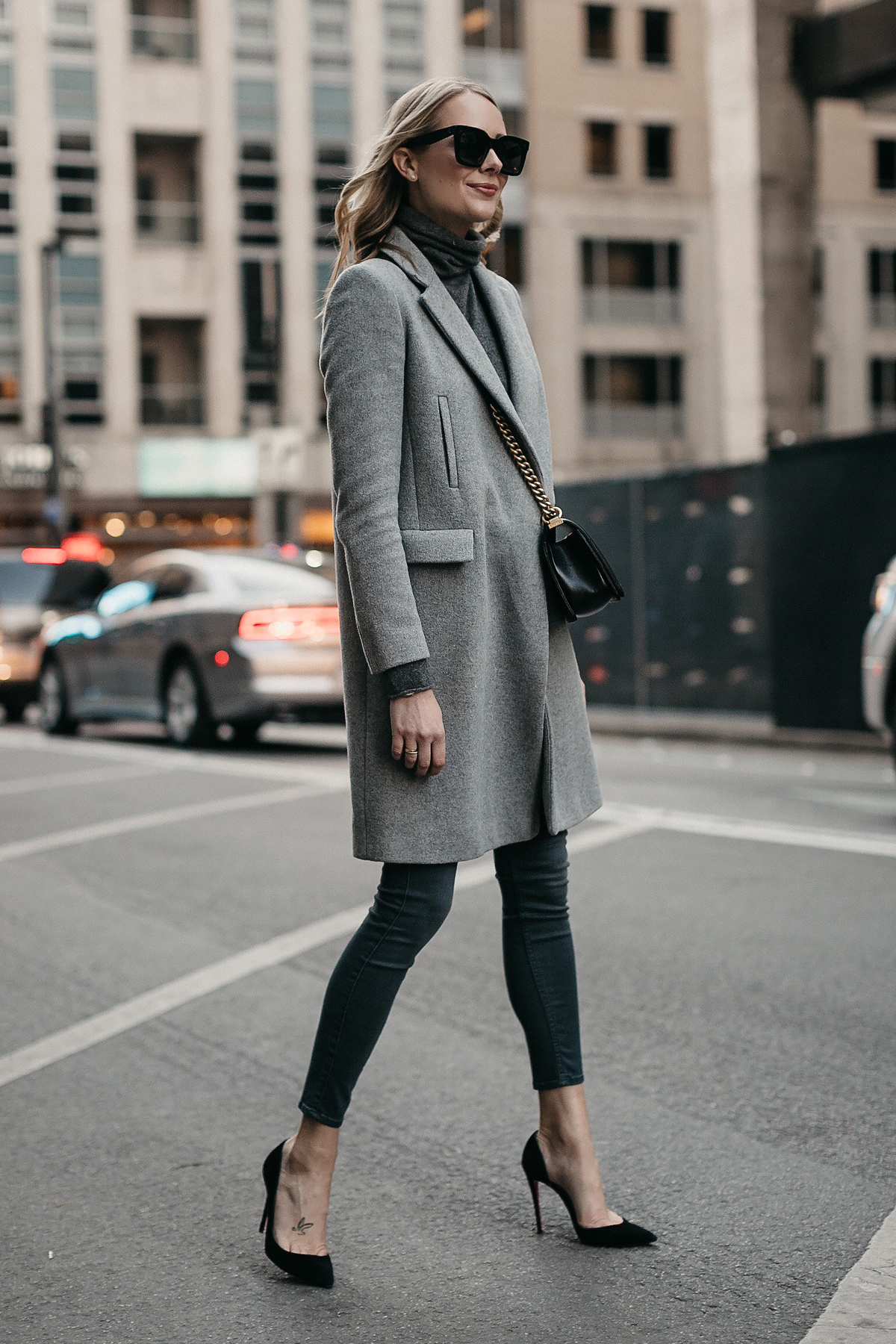 Grey Topcoat Blogger 