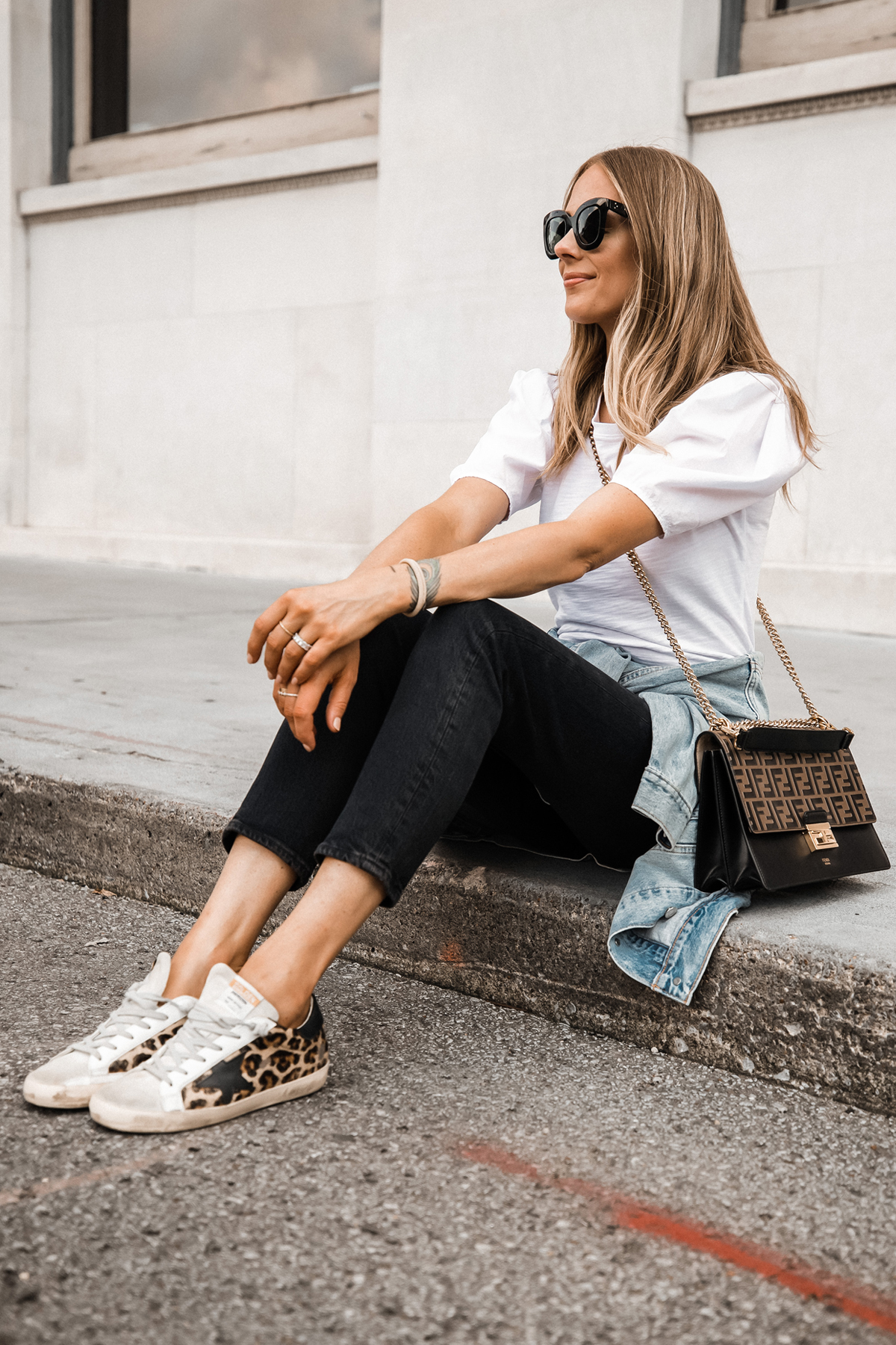 Golden goose 2025 sneakers outfit