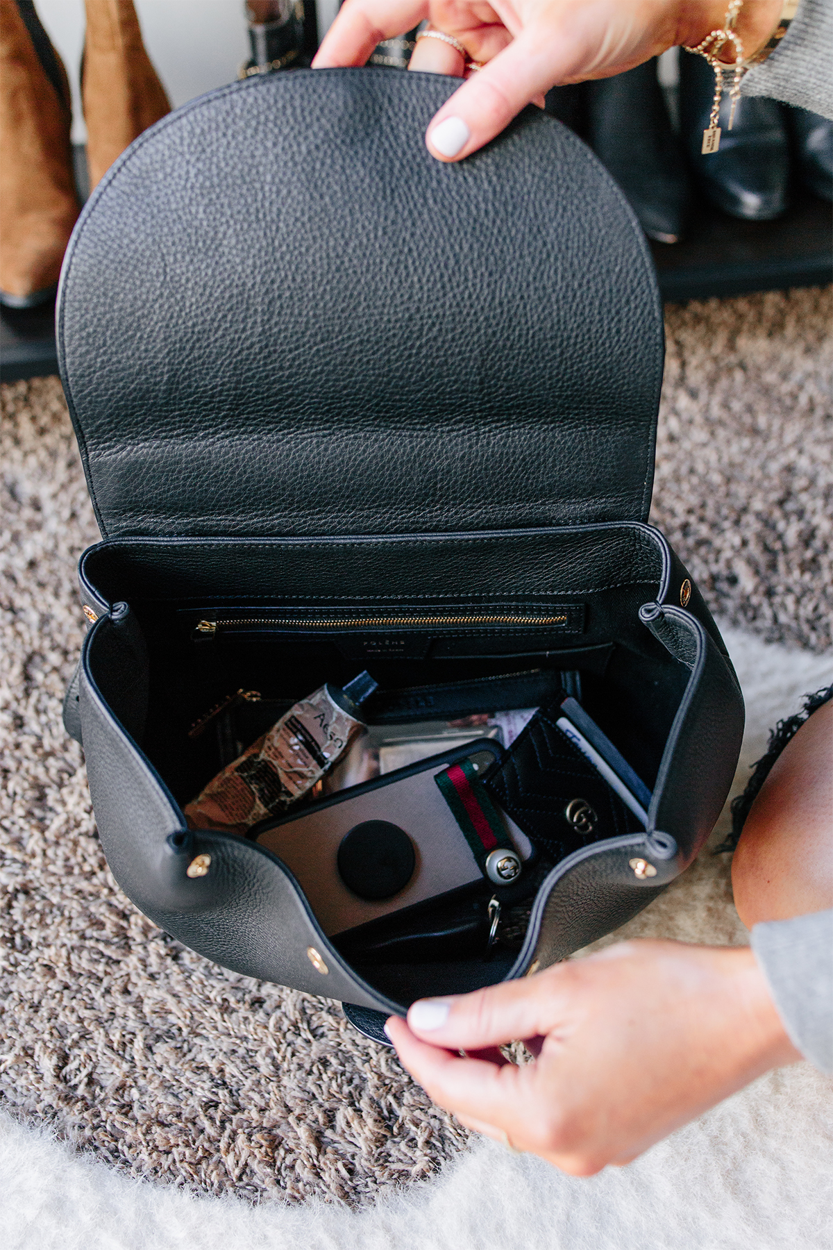 marie kondo purse organizer