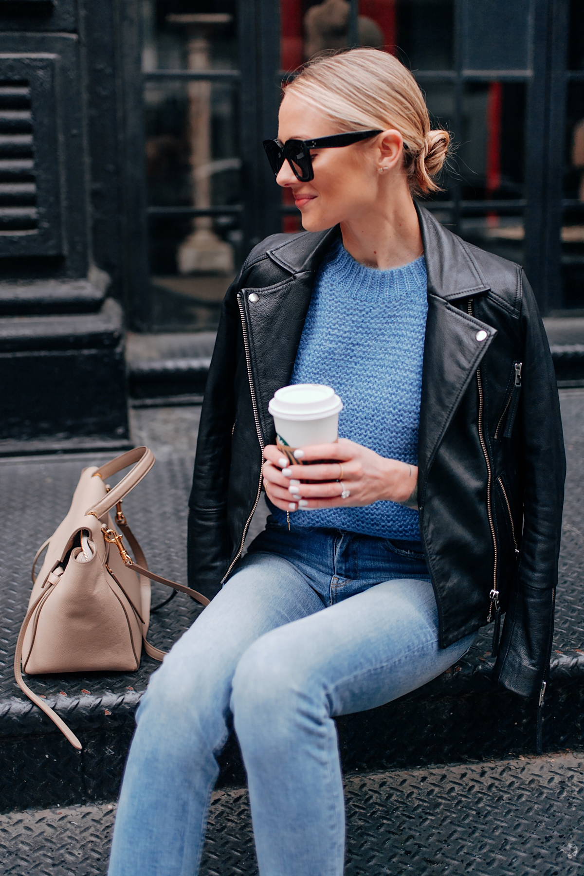 Blue jeans blue on sale sweater