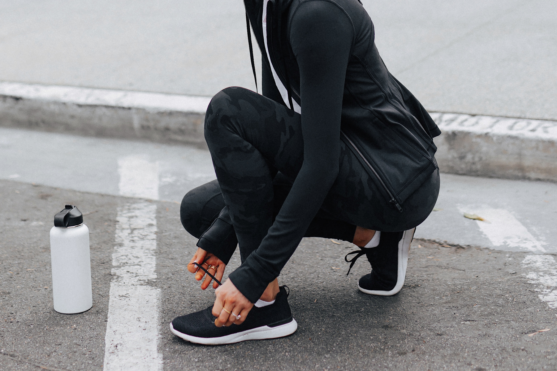 3 Ways to a Healthy Lifestyle and My Favorite Workout Leggings #black  #athletic #outfit The struggle…