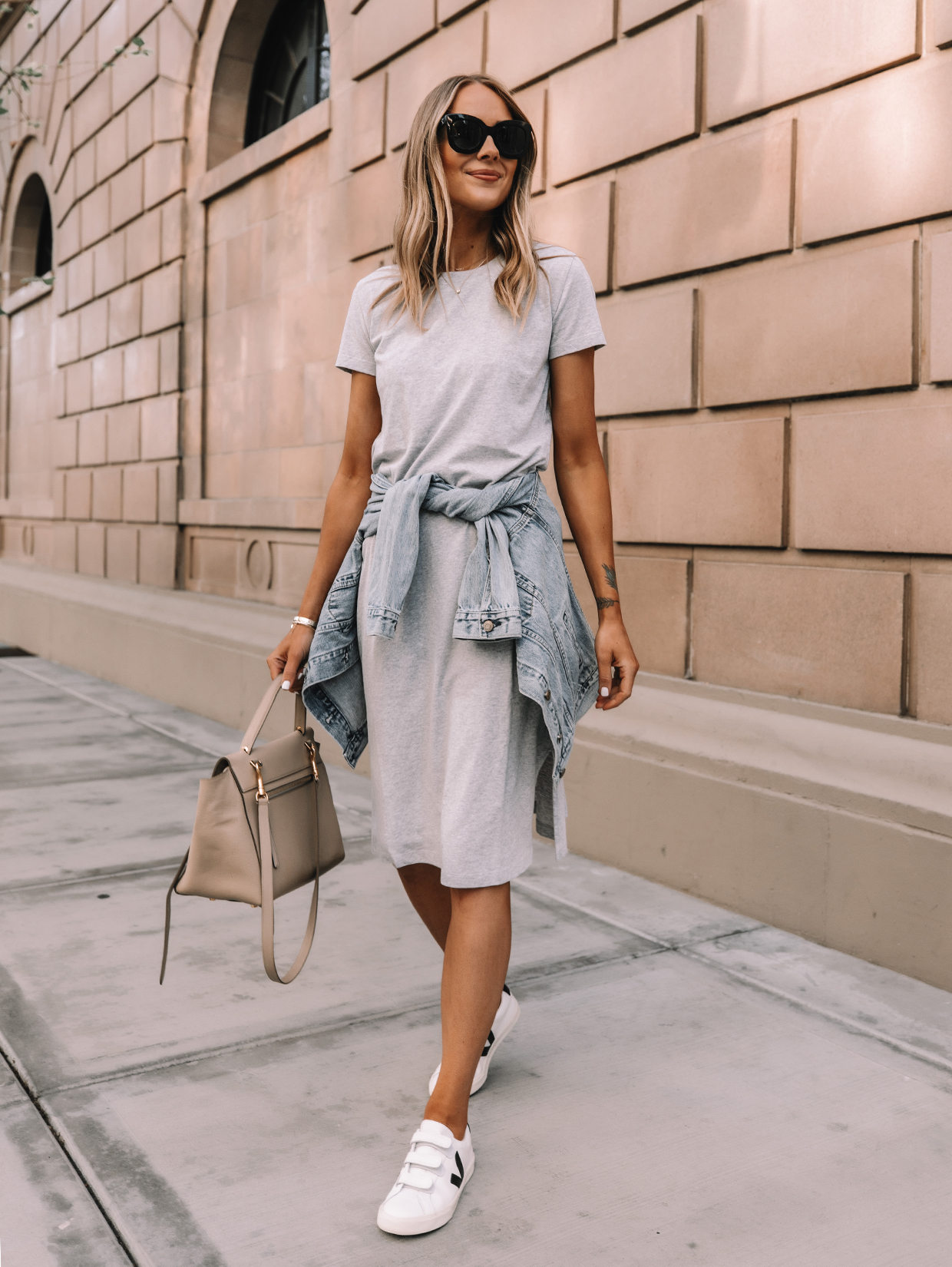4 Summer Dresses to Wear with Sneakers - Dani Marie Blog