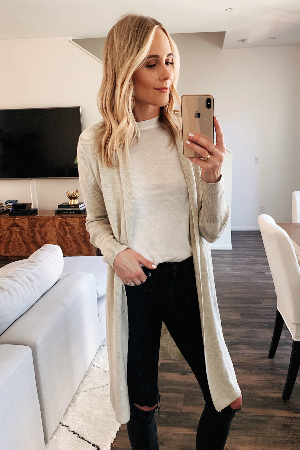 6 Ways to Wear This Beige Long Cardigan from the Nordstrom Sale Fashion Jackson