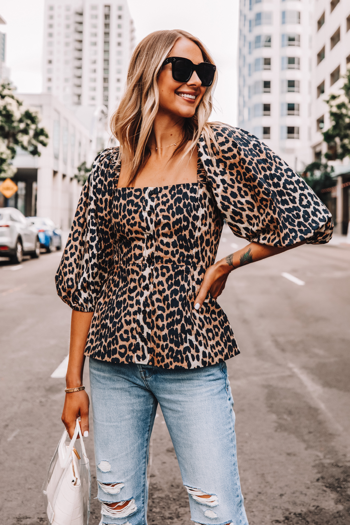 The Fun Leopard Print Top I'll Wear Nonstop This Spring Fashion Jackson