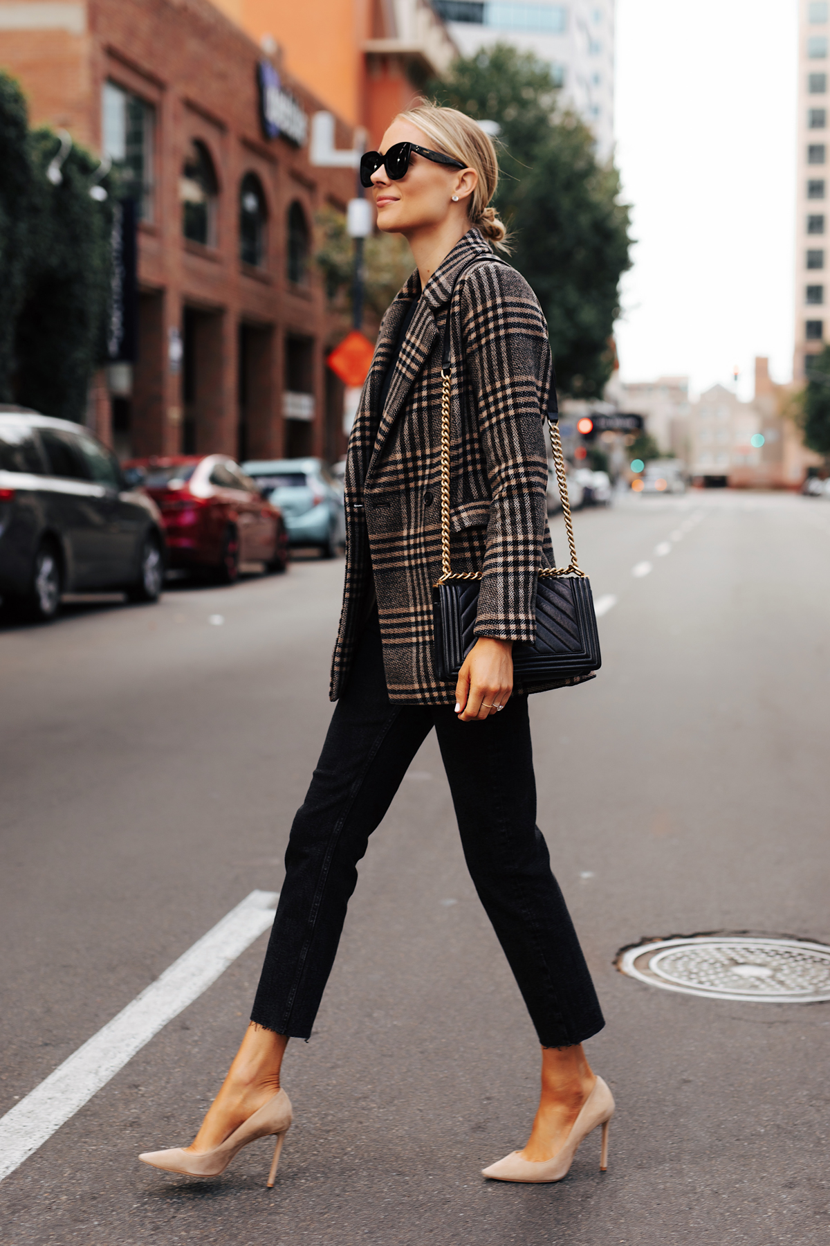 abercrombie plaid blazer