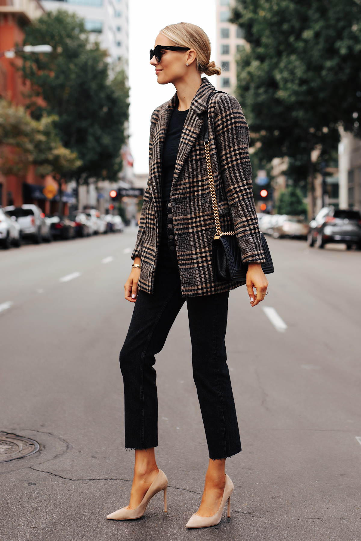 A Perfect Plaid Blazer from Abercrombie 