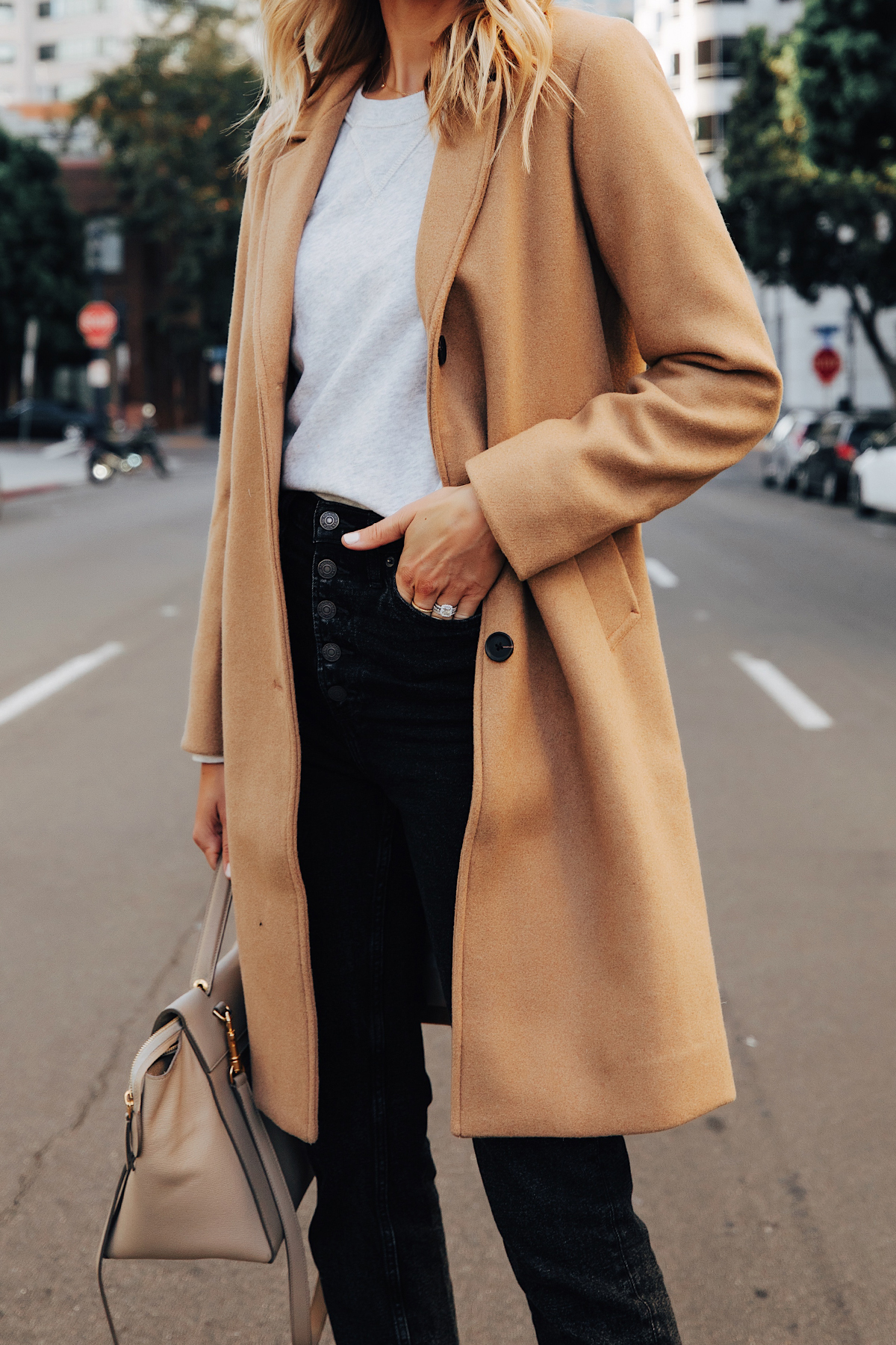 abercrombie camel coat