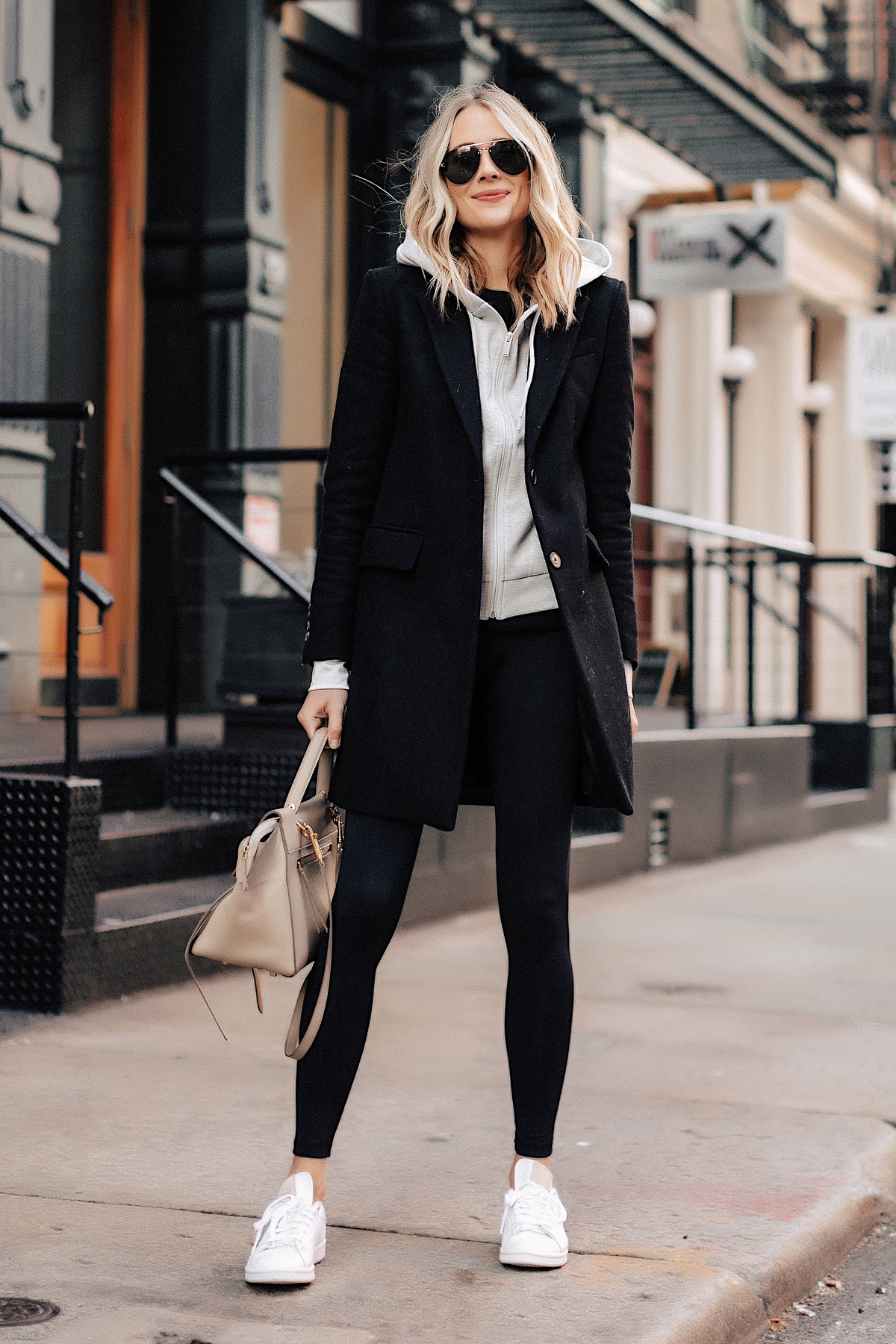 adidas white sneakers outfit