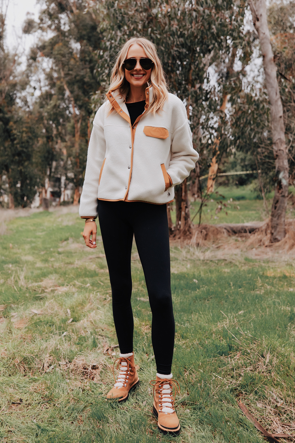 Why I Finally Stopped Stealing Will's Oversized Fleece Jacket