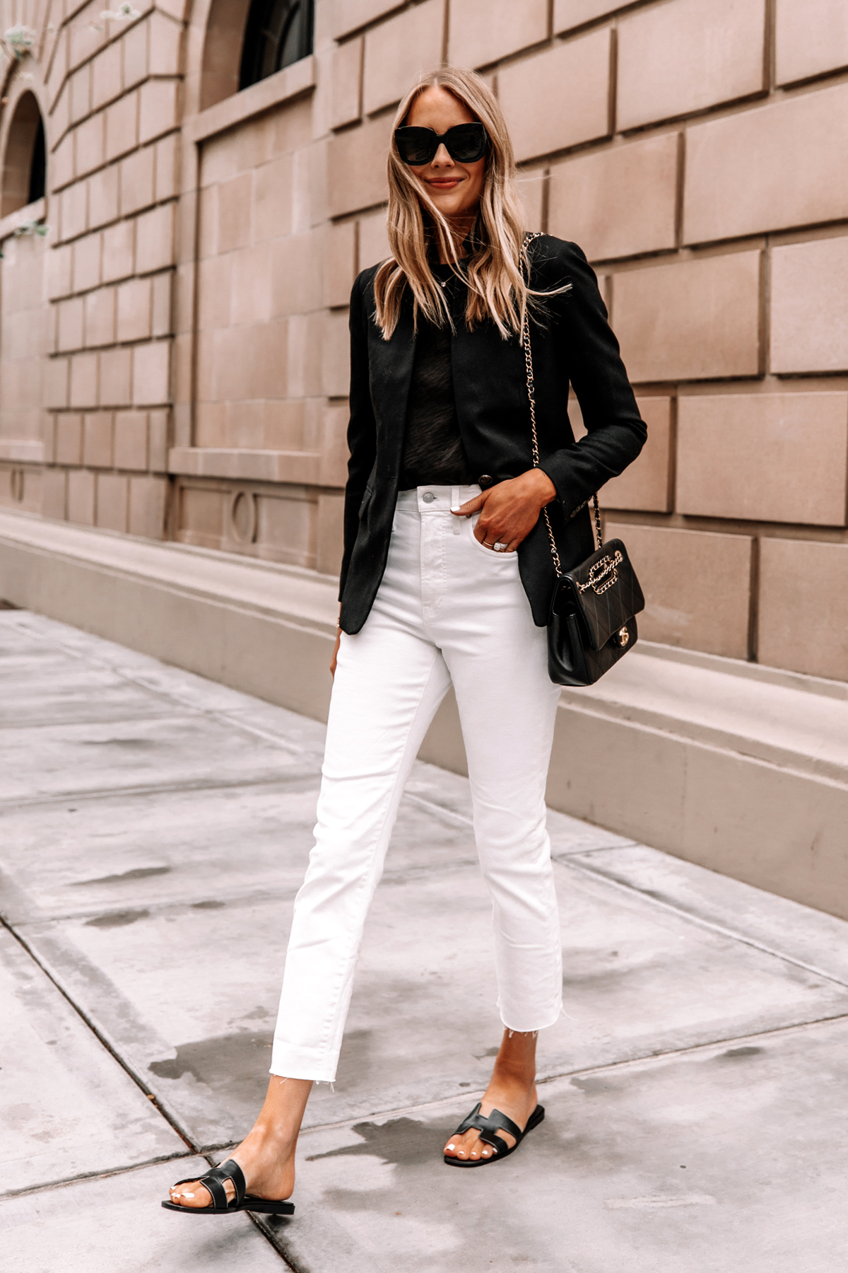 White Jeans You Have Them Now Let s Talk About How to Style Them