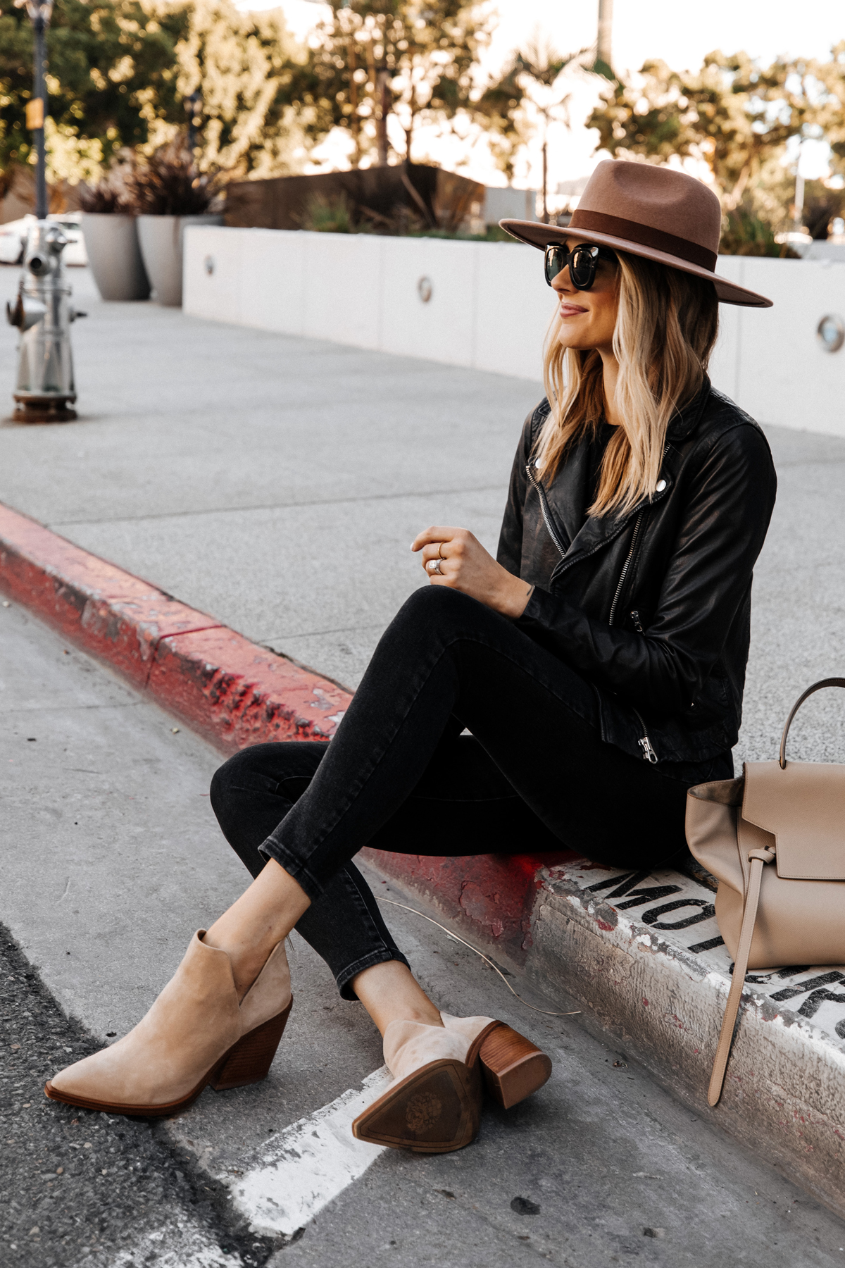 Black suede outlet booties outfit