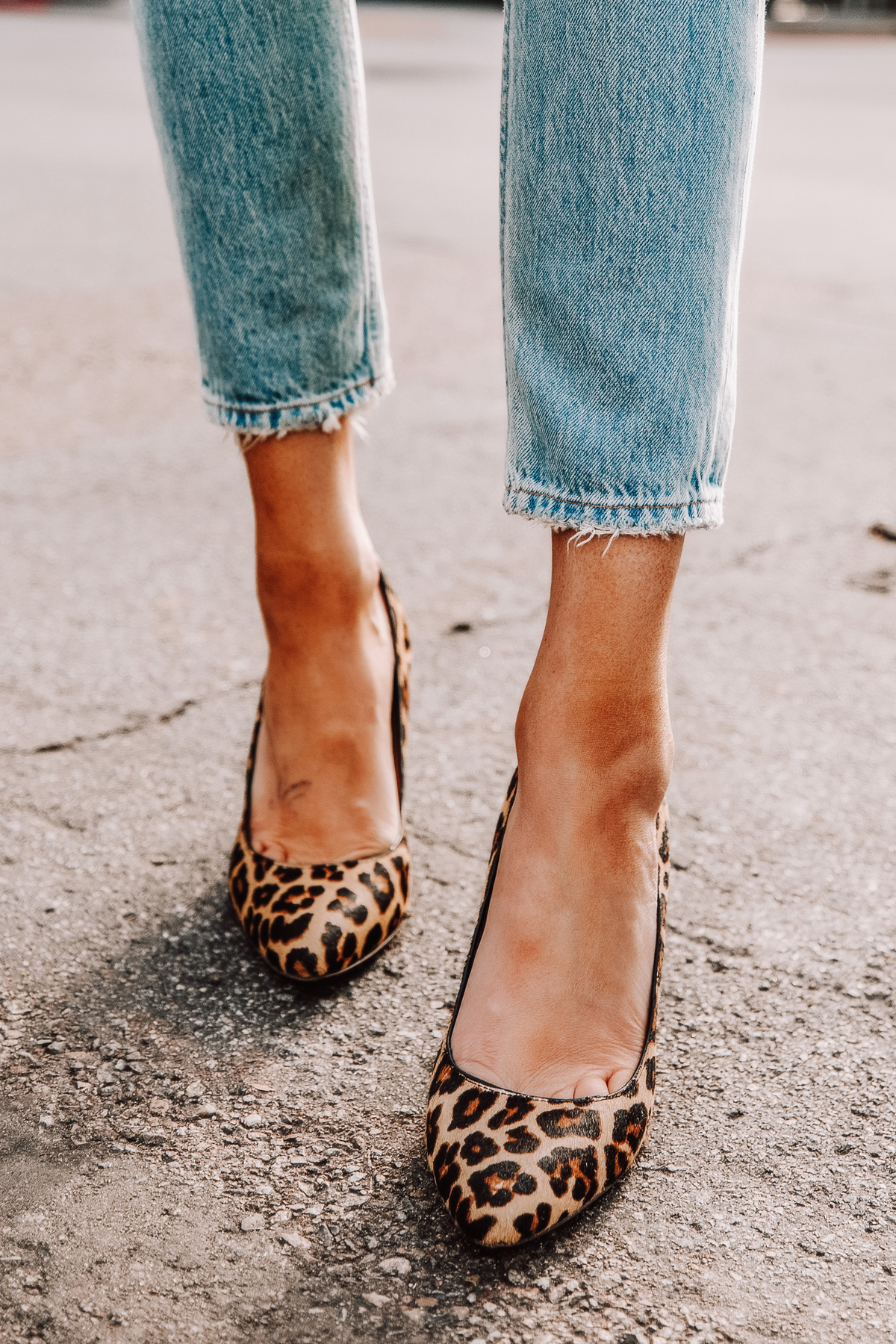 leopard print flats dsw