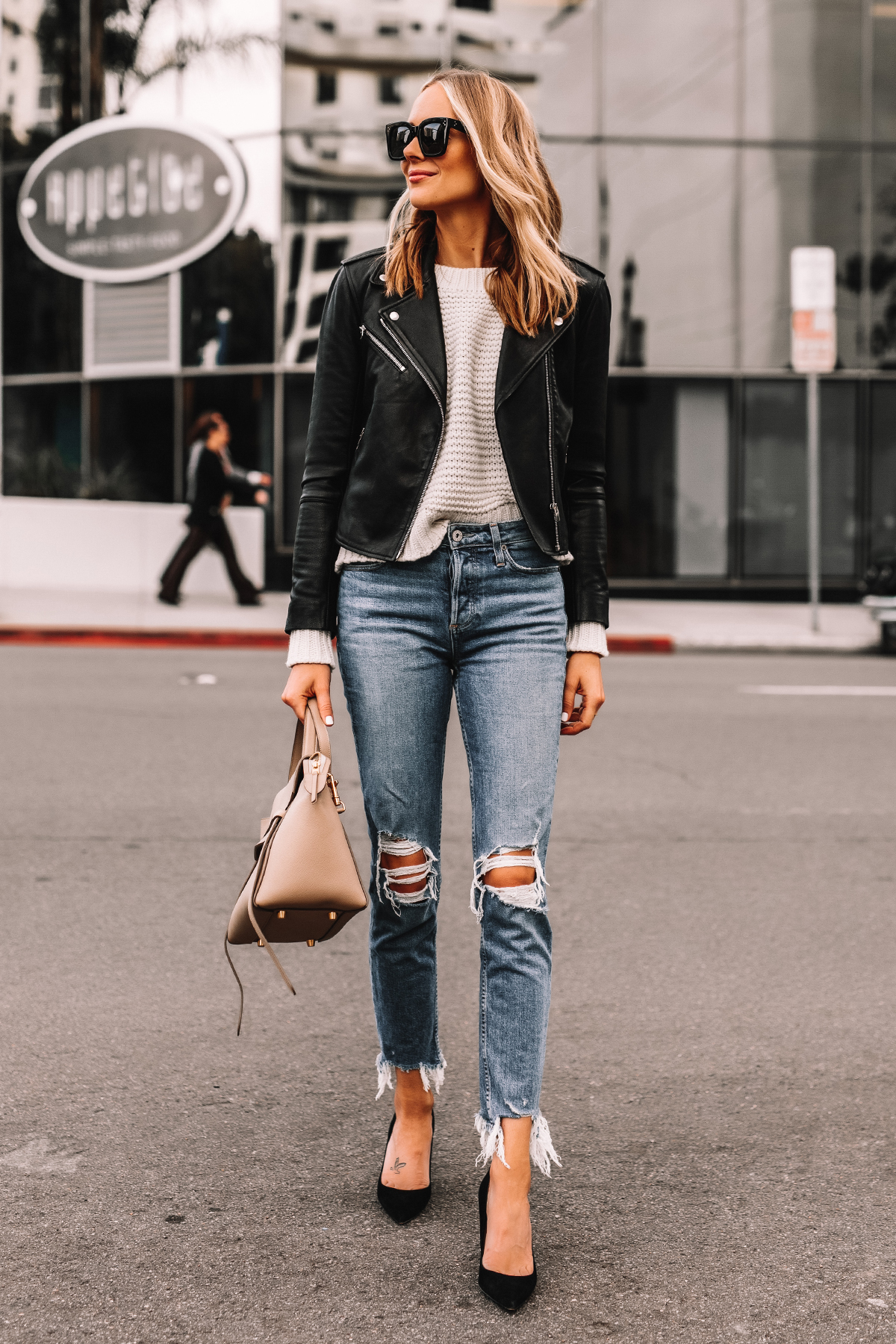 My Favorite Denim Jacket & Little Black Dress - Fashion Jackson