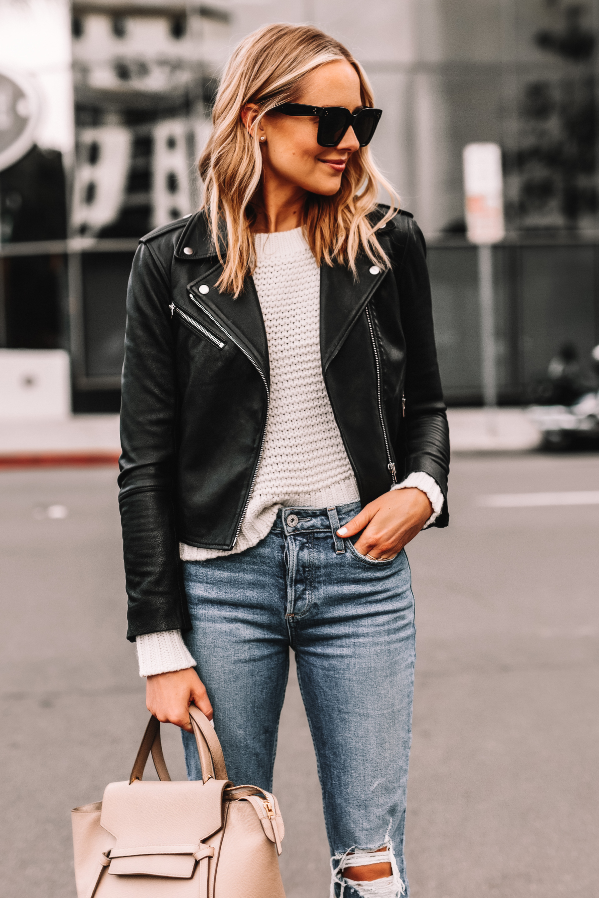 15 Black Leather Jacket Outfits to Copy this Season - Fashion Jackson