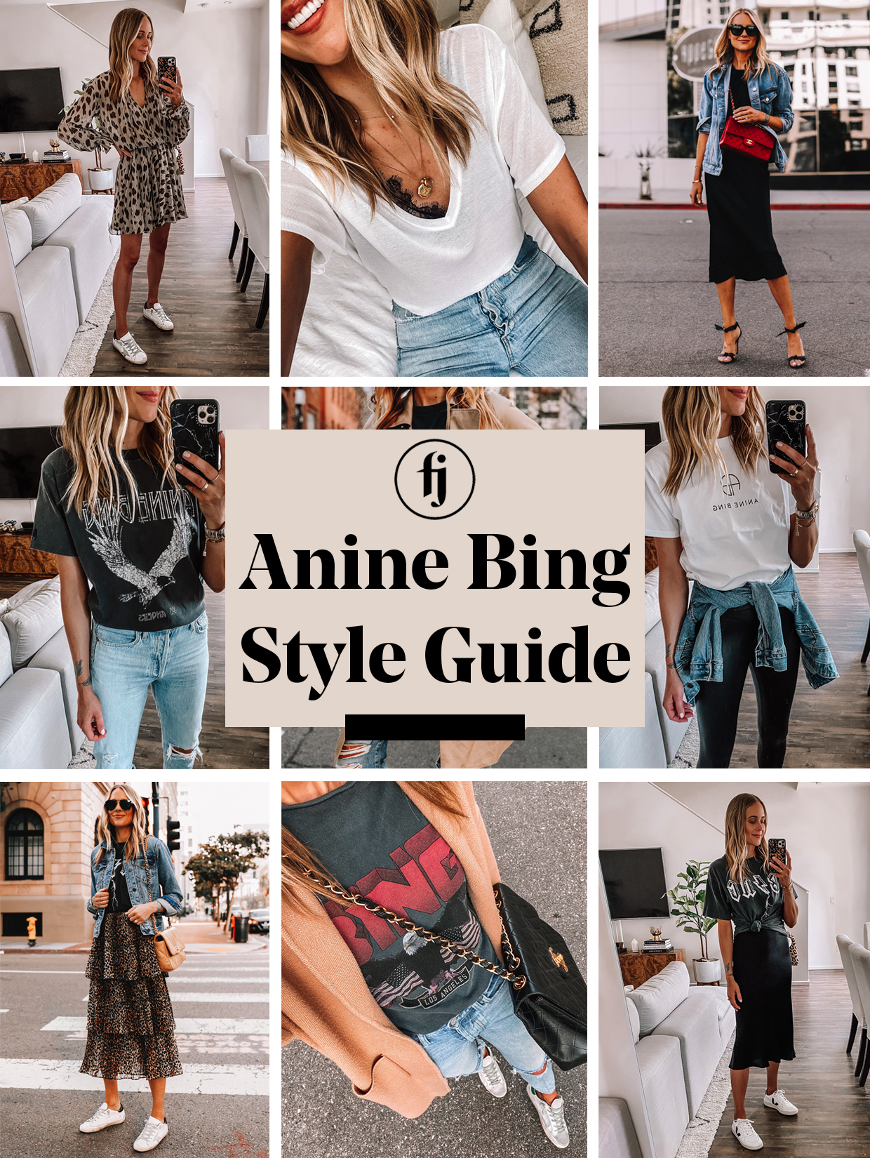 Anine Bing Outfit Style Guide  How to Wear Bing Sweatshirts