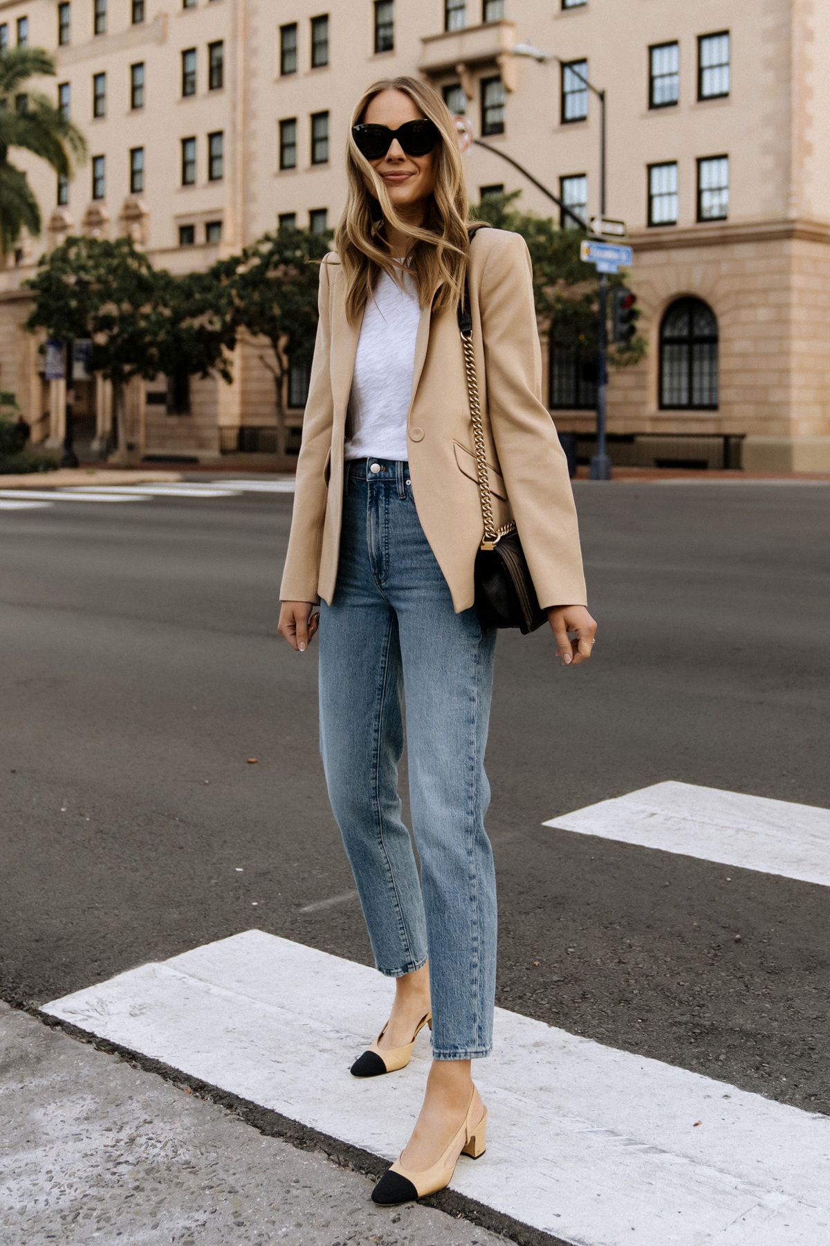 Beige blazers