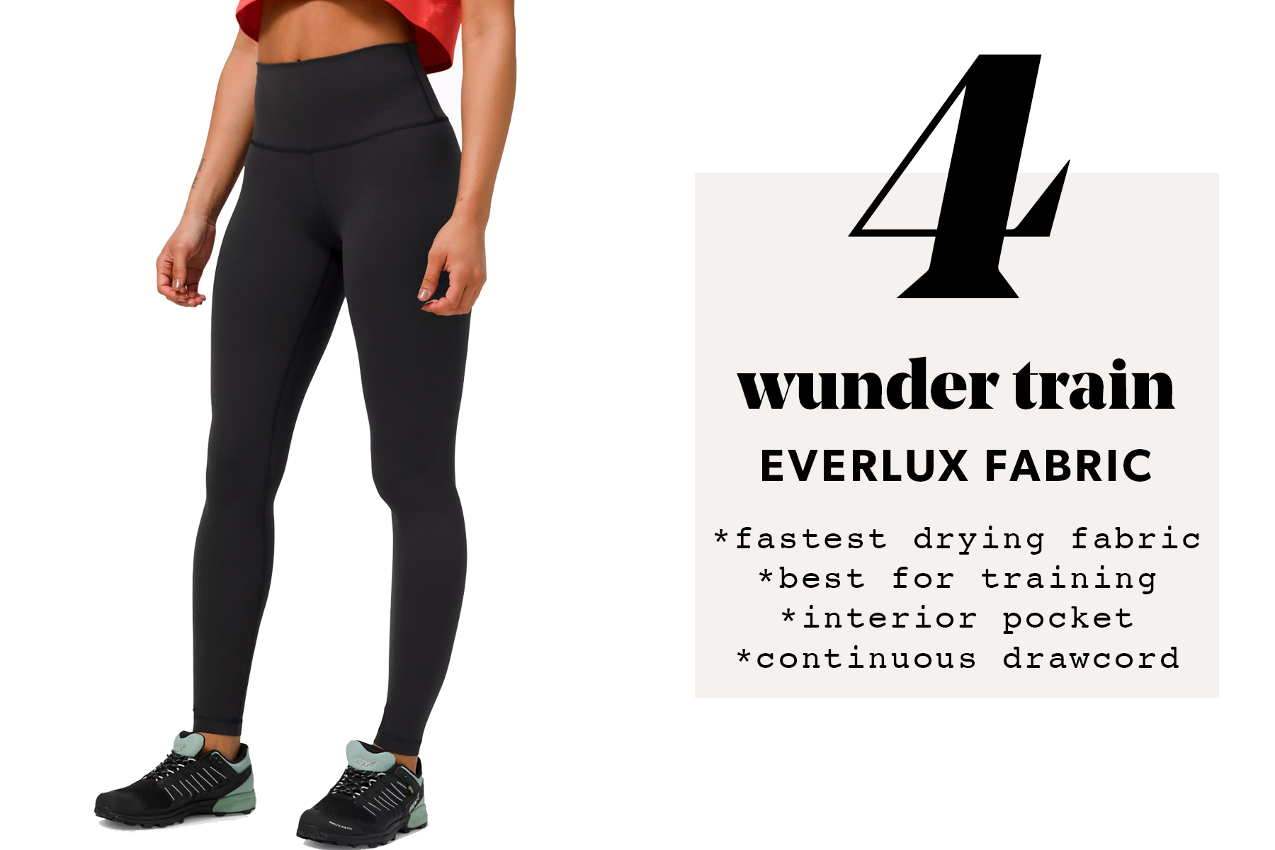 Lululemon Legging Fabric Guide: Everlux for Super Sweaty Workouts