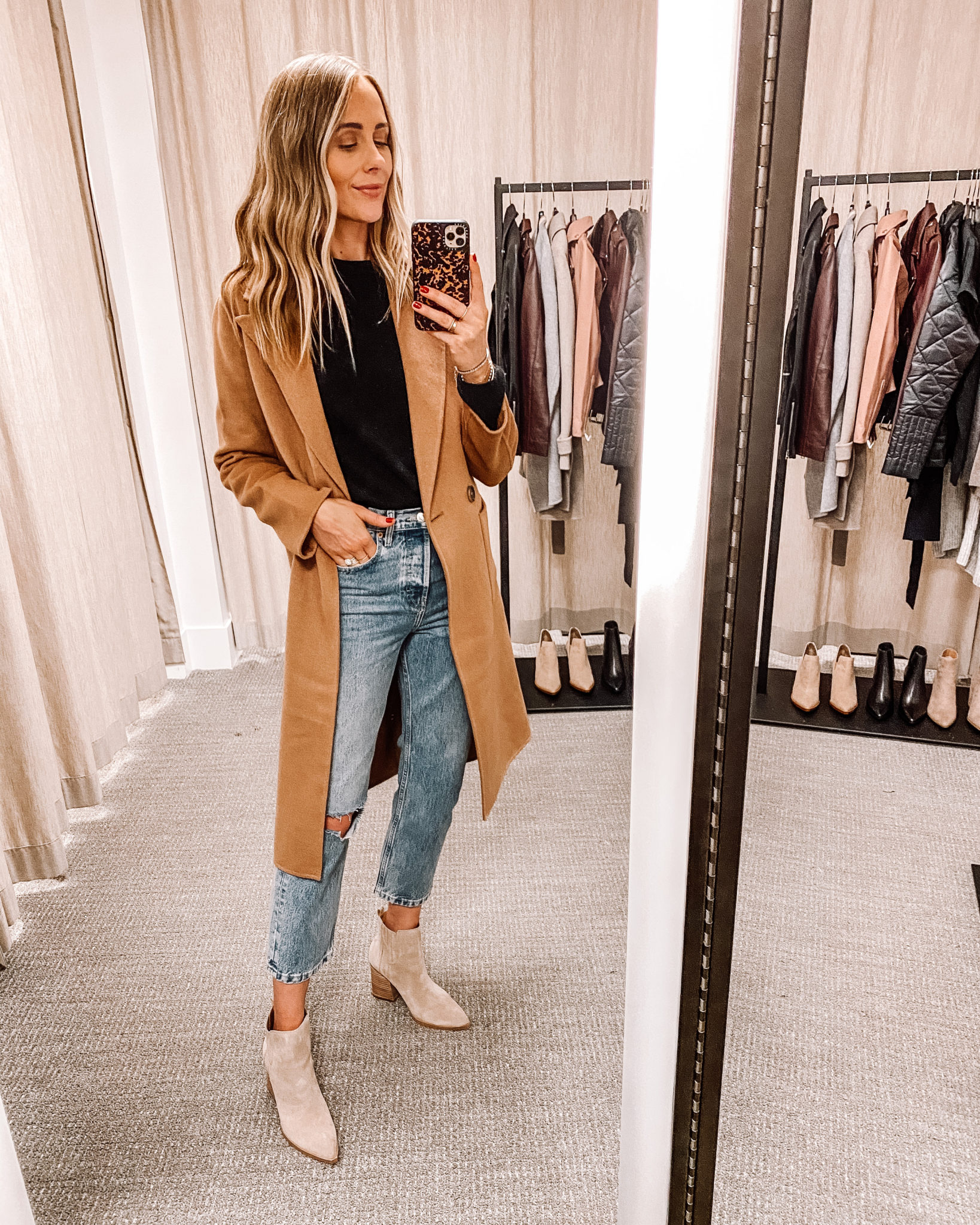 valasca reversible wool & cashmere jacket